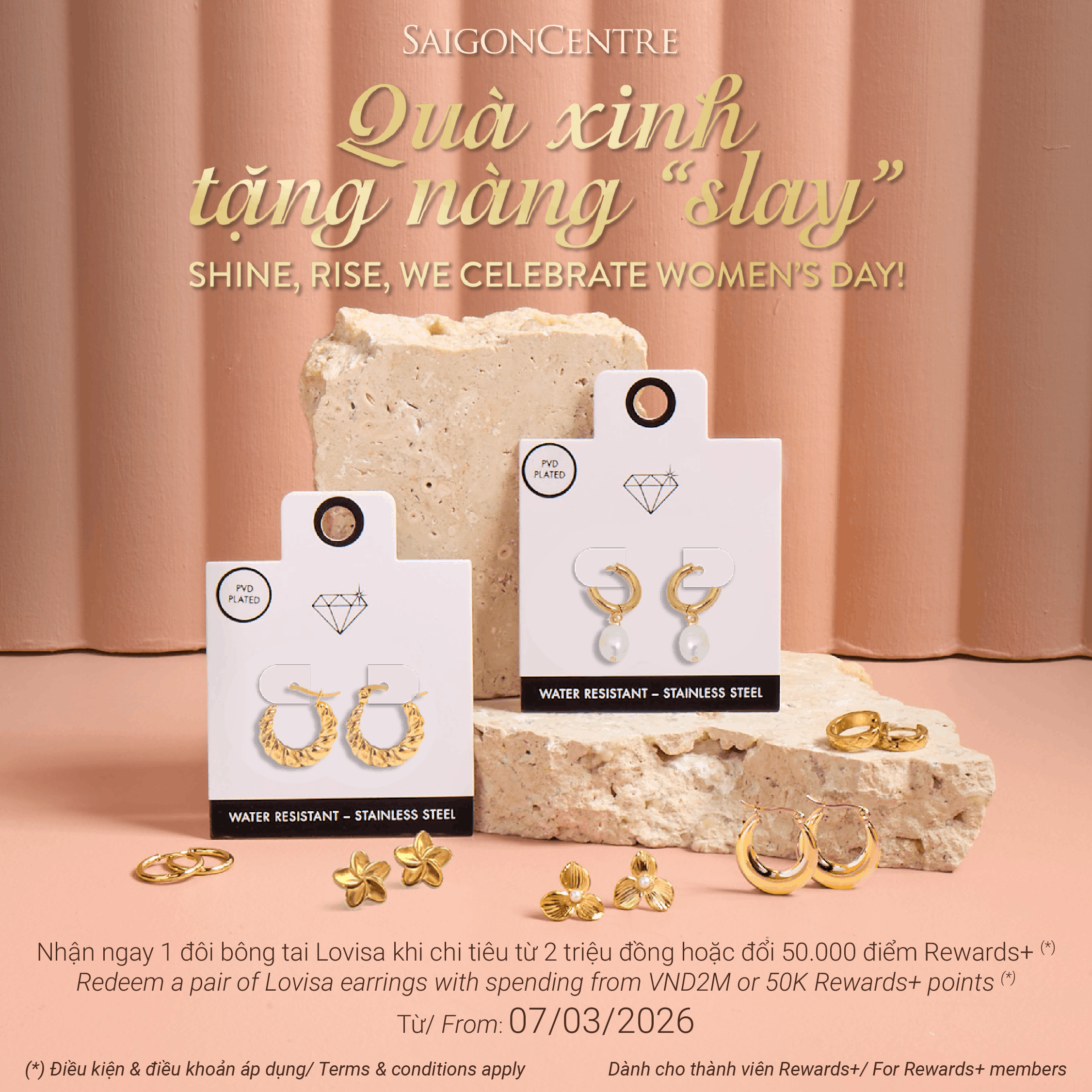 SHINE, RISE, WE CELEBRATE WOMEN'S DAY