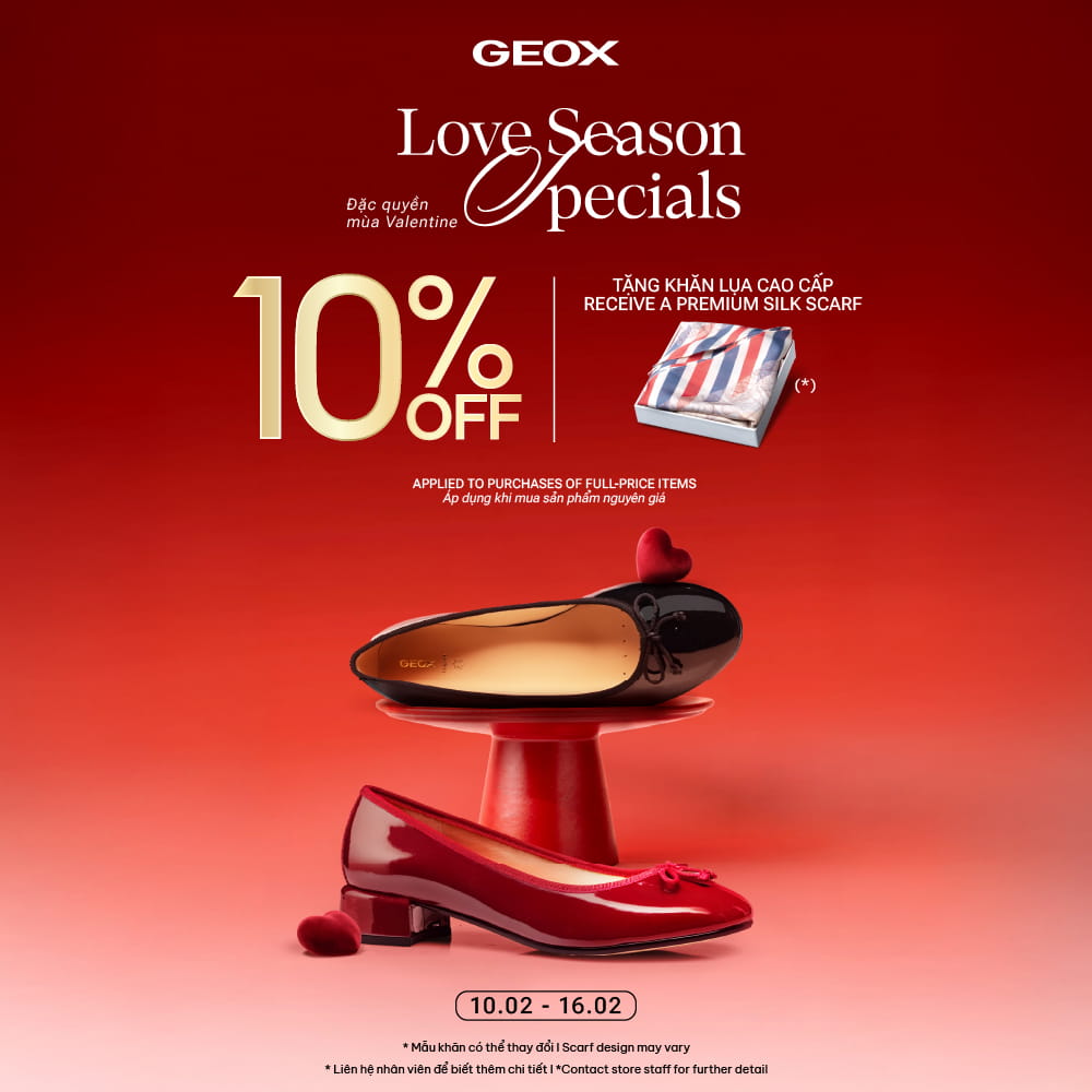 GEOX - LOVE SEASON SPECIALS OFFER