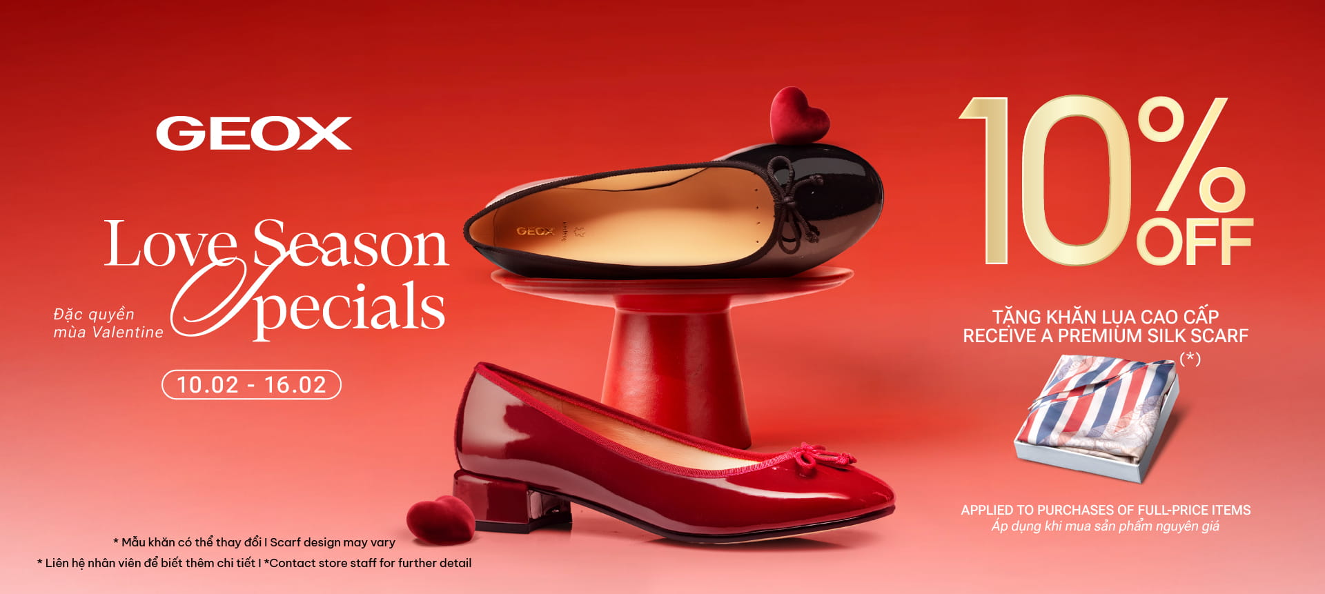 GEOX - LOVE SEASON SPECIALS OFFER