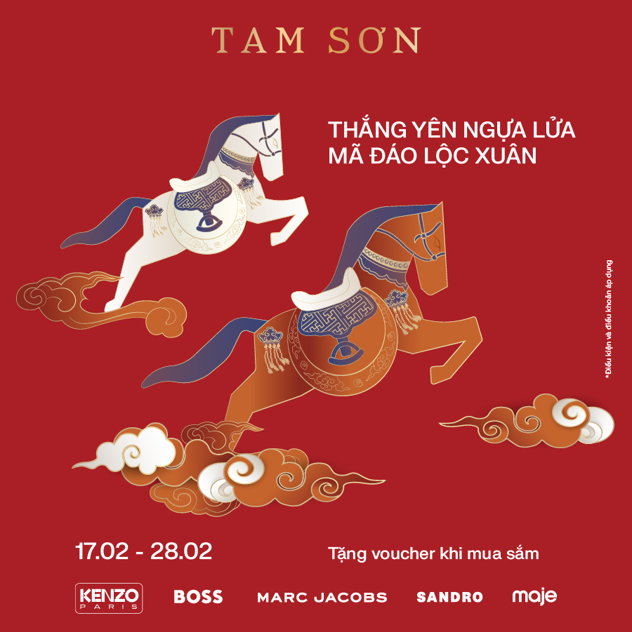 QUÀ VOUCHER HẤP DẪN - KENZO, BOSS, MARC JACOBS, SANDRO VÀ MAJE