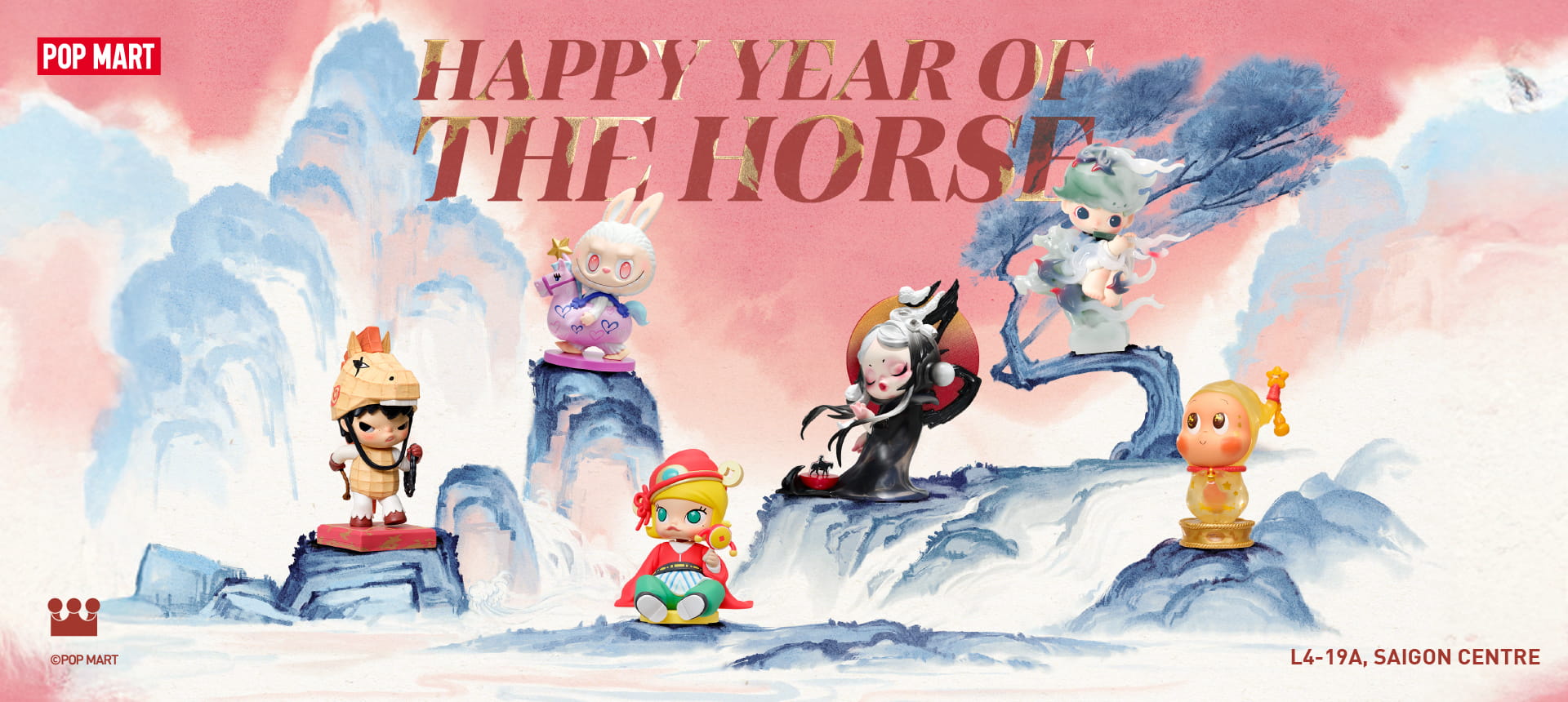 POP MART - HAPPY YEAR OF THE HORSE