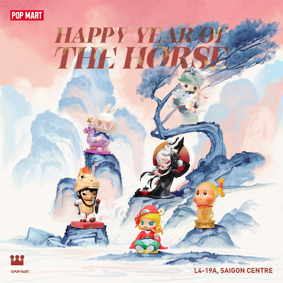 POP MART - HAPPY YEAR OF THE HORSE