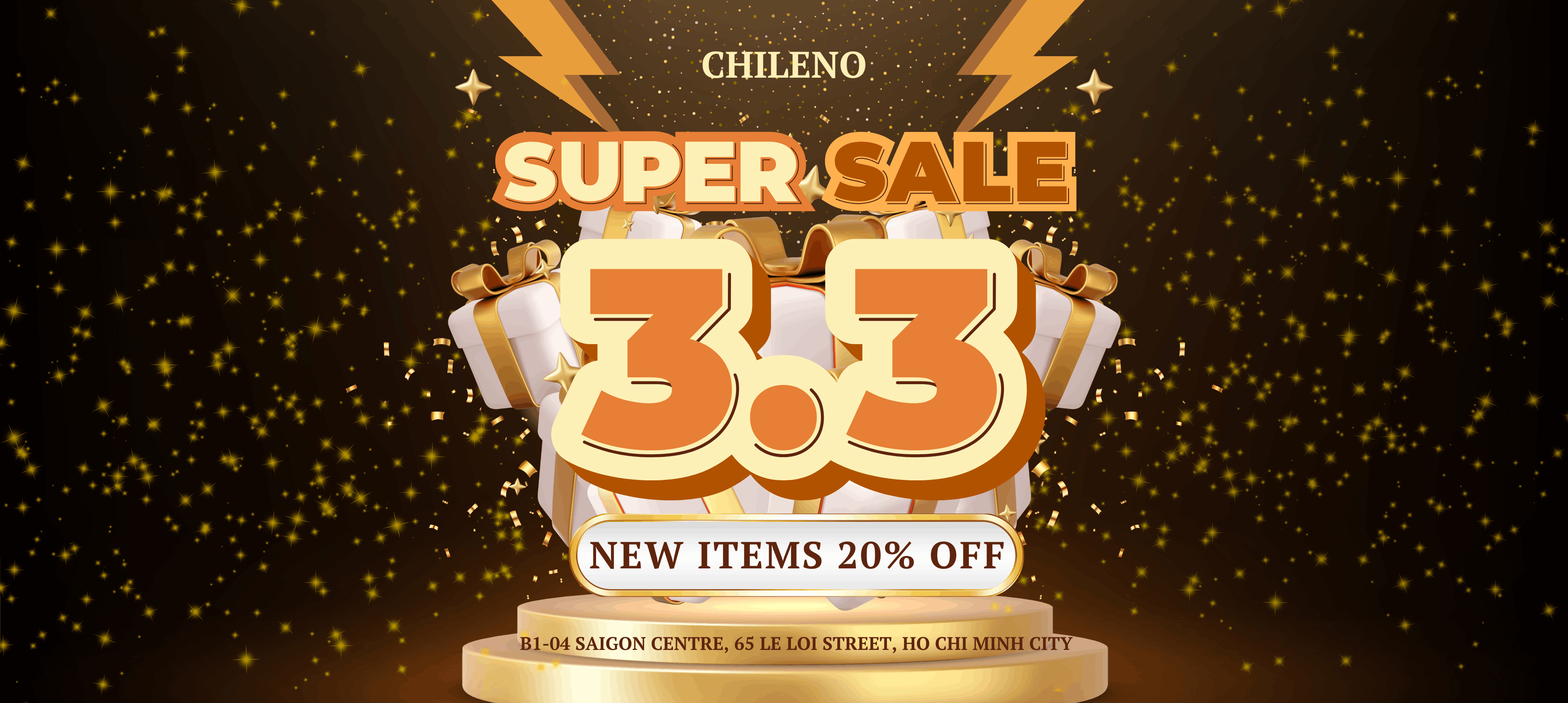 CHILENO SUPER SALE 3/3 – ƯU ĐÃI NGÀY ĐÔI