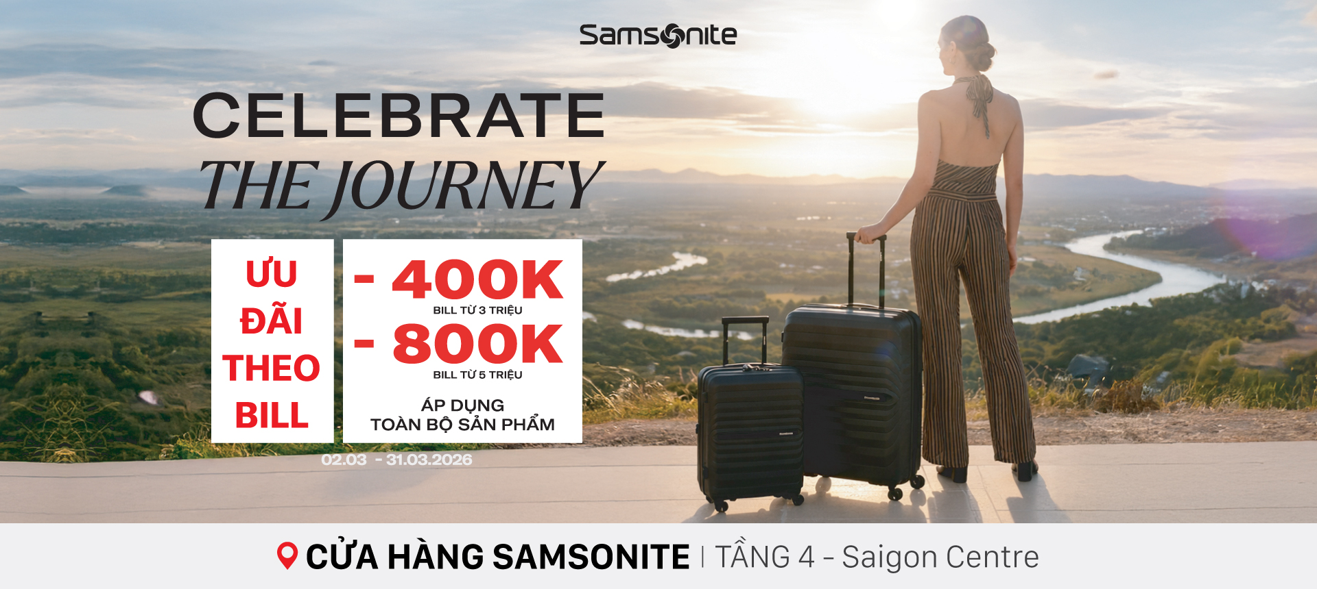 SAMSONITE - CELEBRATE THE JOURNEY
