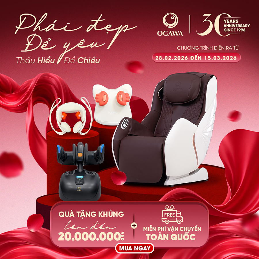 OGAWA - HAPPY WOMEN’S DAY 8/3 - PHÁI ĐẸP ĐỂ YÊU - THẤU HIỂU ĐỂ CHIỀU