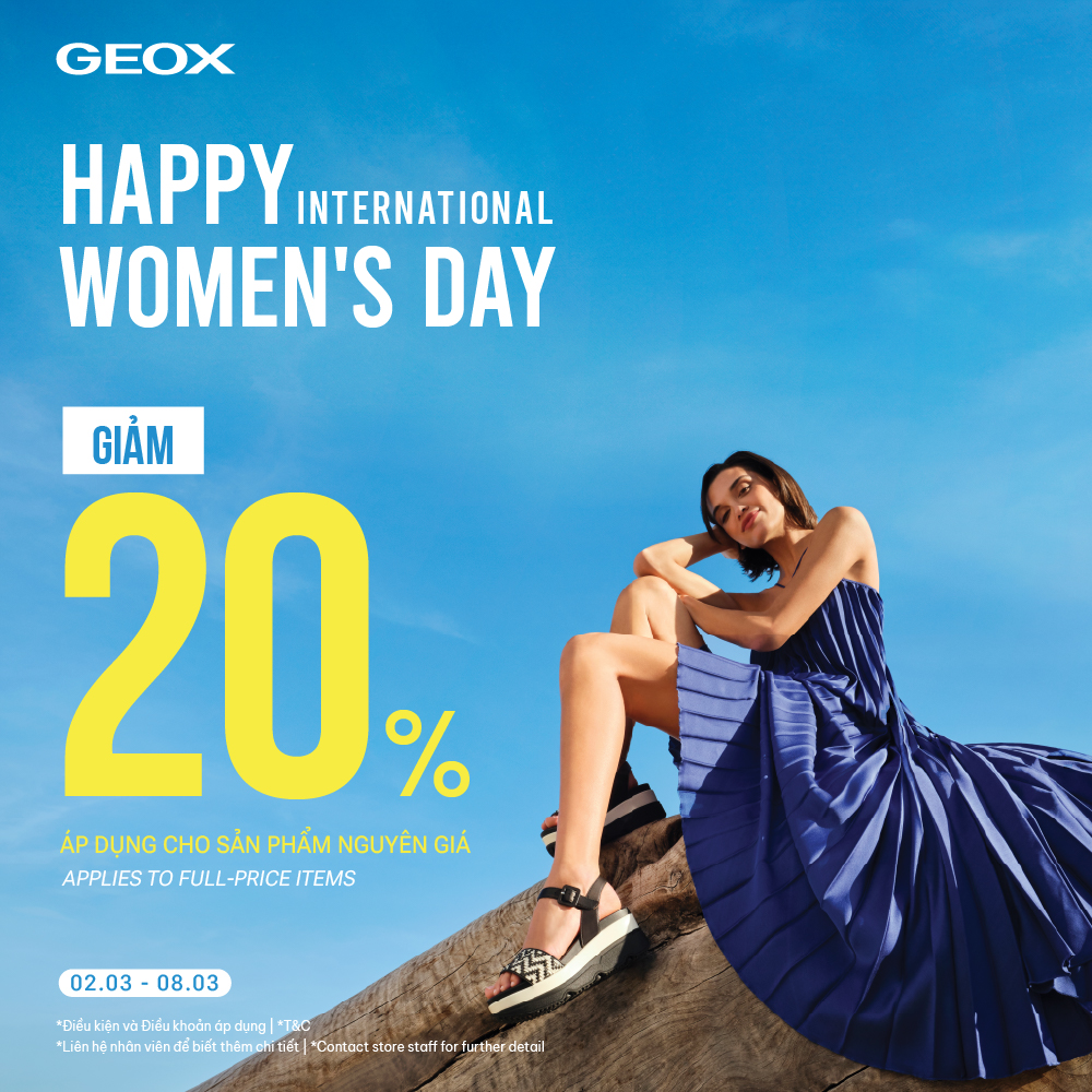 GEOX - HAPPY INTERNATIONAL WOMEN’S DAY