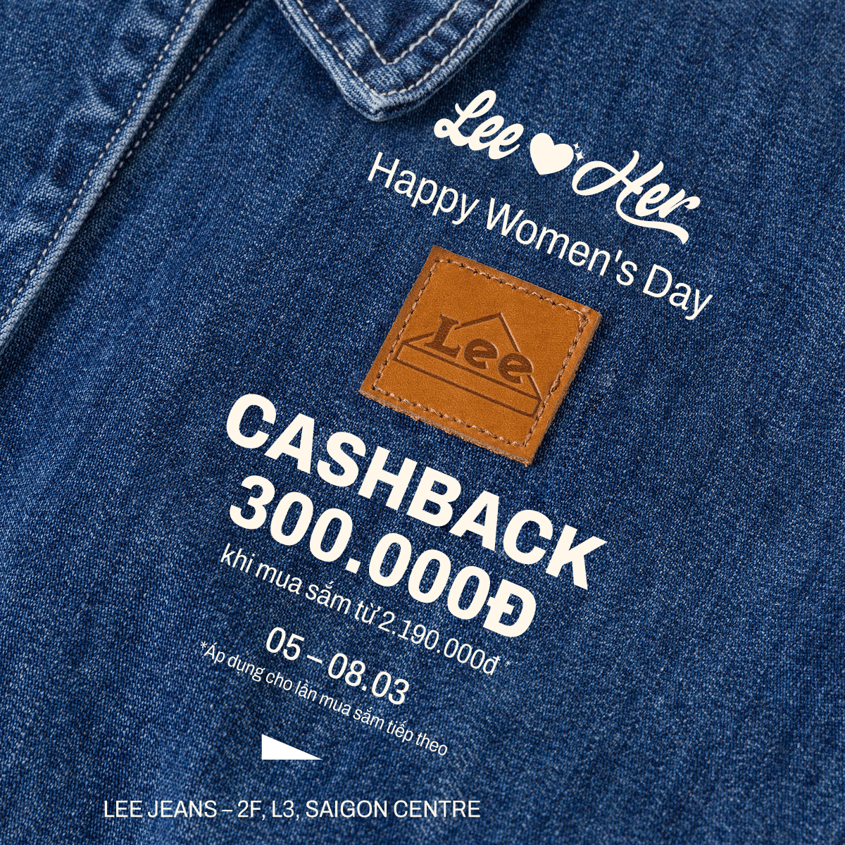 LEE - HAPPY WOMEN'S DAY