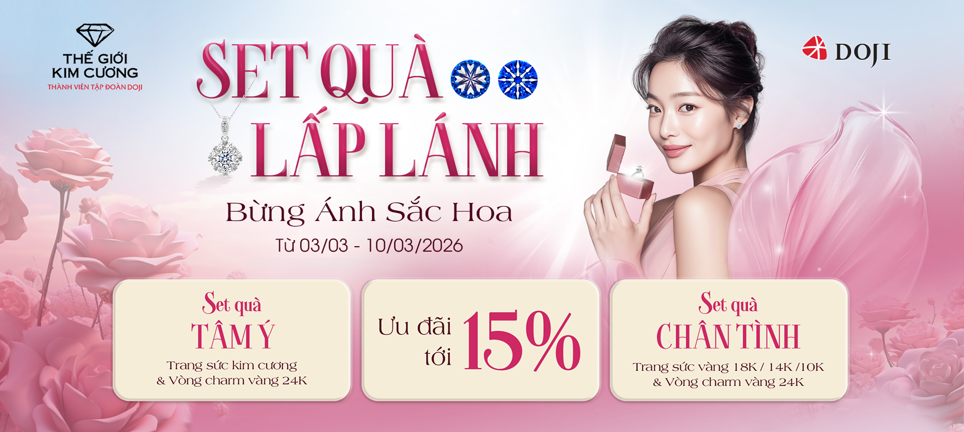 SPARKLING GIFT SETS – BLOOMING WITH RADIANT BEAUTY