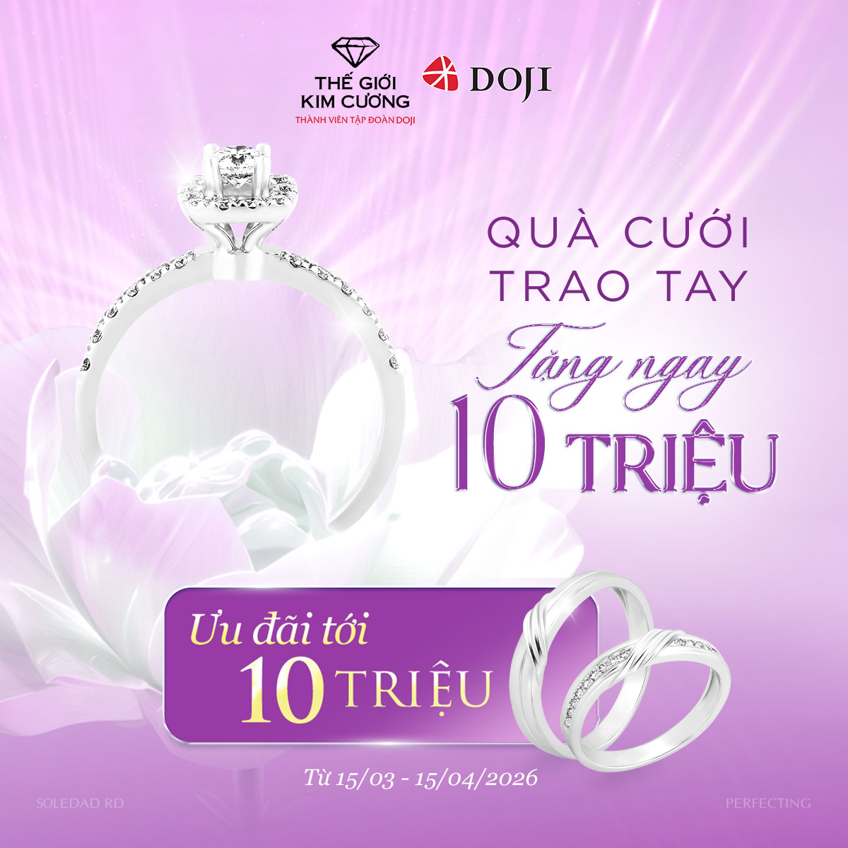 QUÀ CƯỚI TRAO TAY - TẶNG NGAY 10 TRIỆU