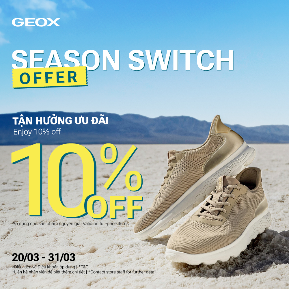 GEOX - SEASON SWITCH OFFER