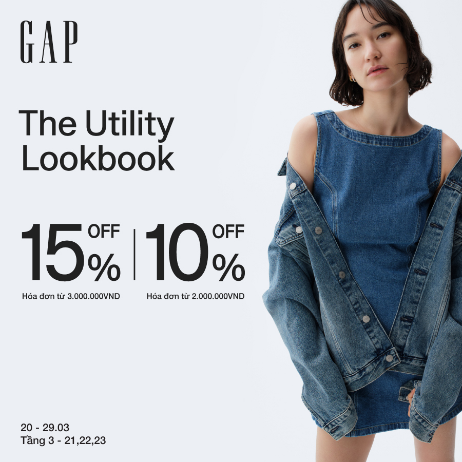 GAP - THE UTILITY LOOKBOOK - BUY MORE SAVE MORE