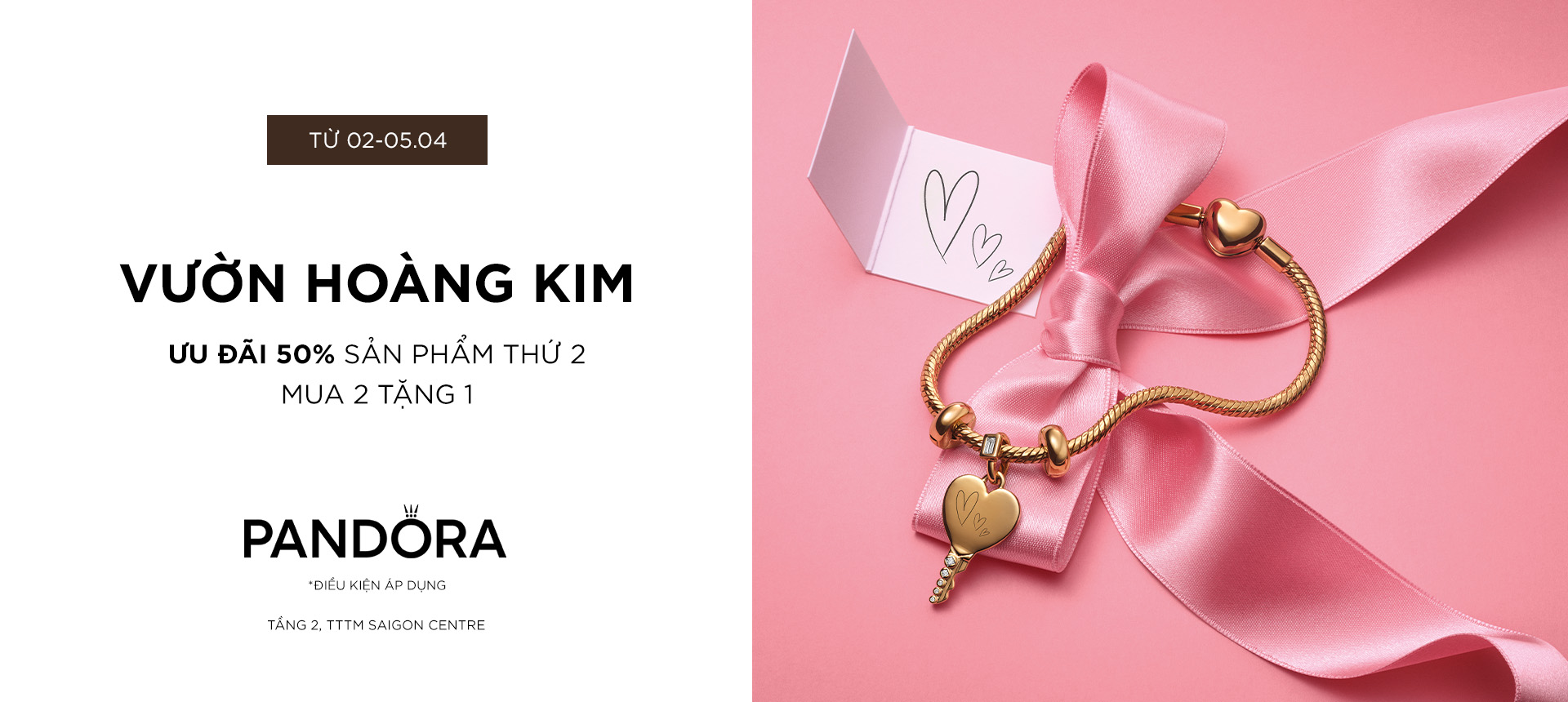 PANDORA - NẠP NĂNG LƯỢNG VỚI THÁNG TƯ HỨNG KHỞI