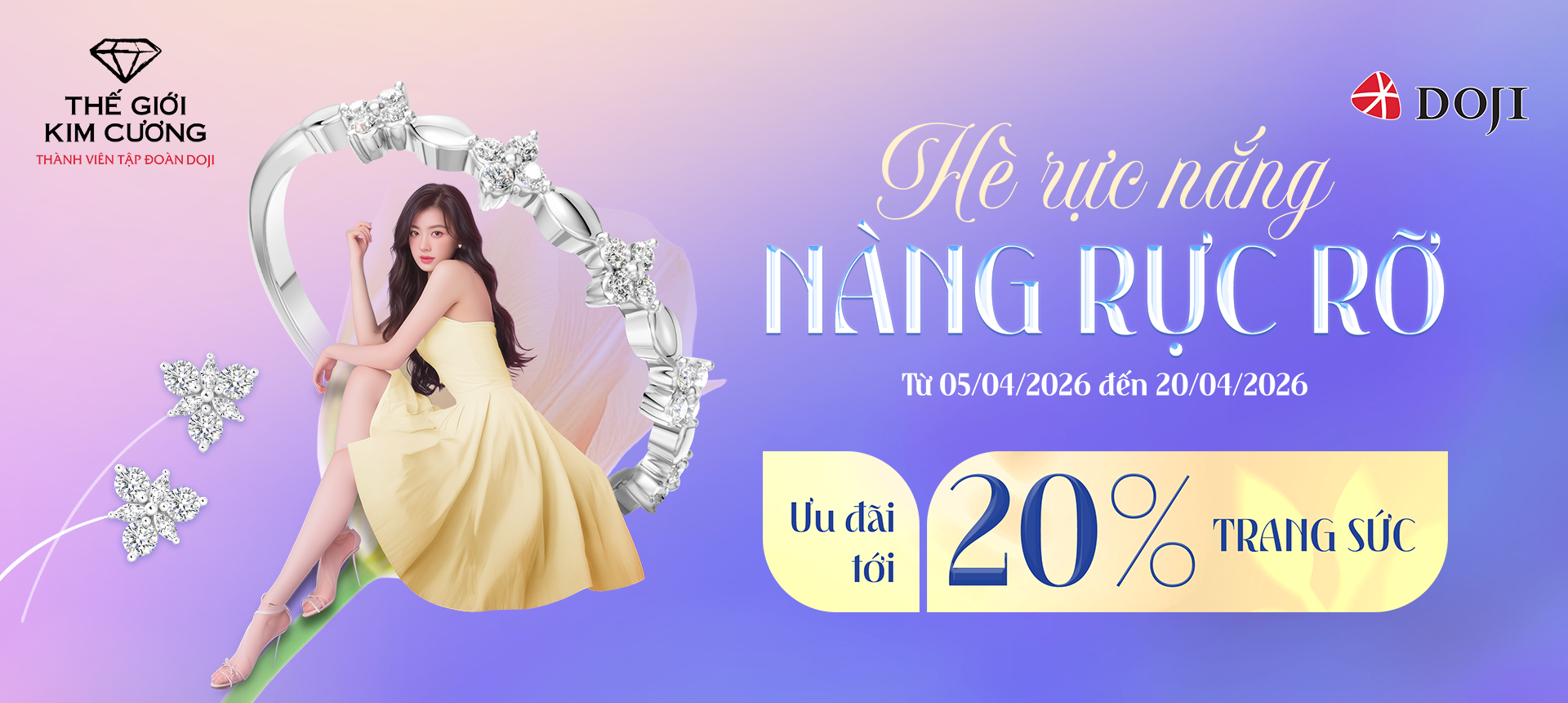 DIAMOND WORLD - RADIANT SUMMER – SHINE LIKE NEVER BEFORE