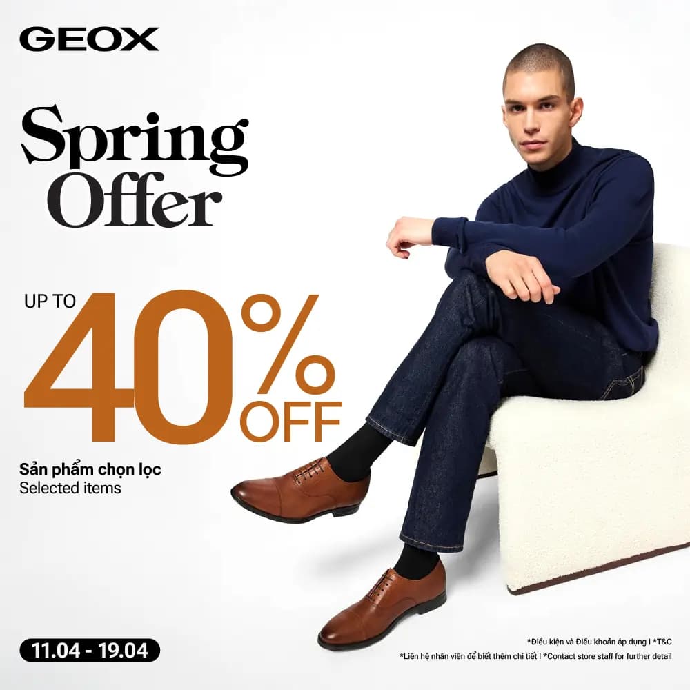 GEOX - SPRING OFFER