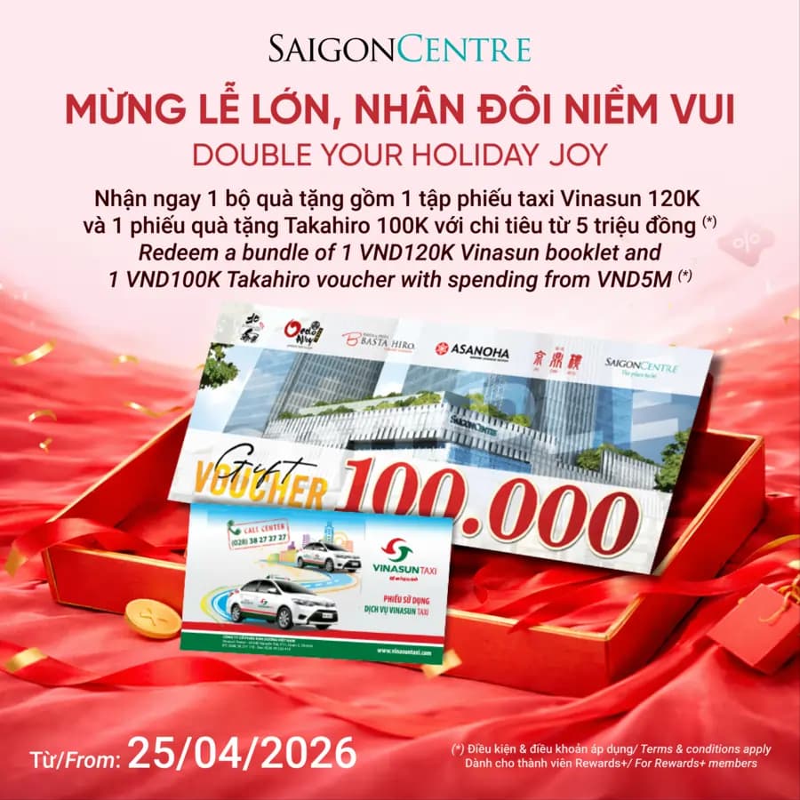DOUBLE YOUR HOLIDAY JOY