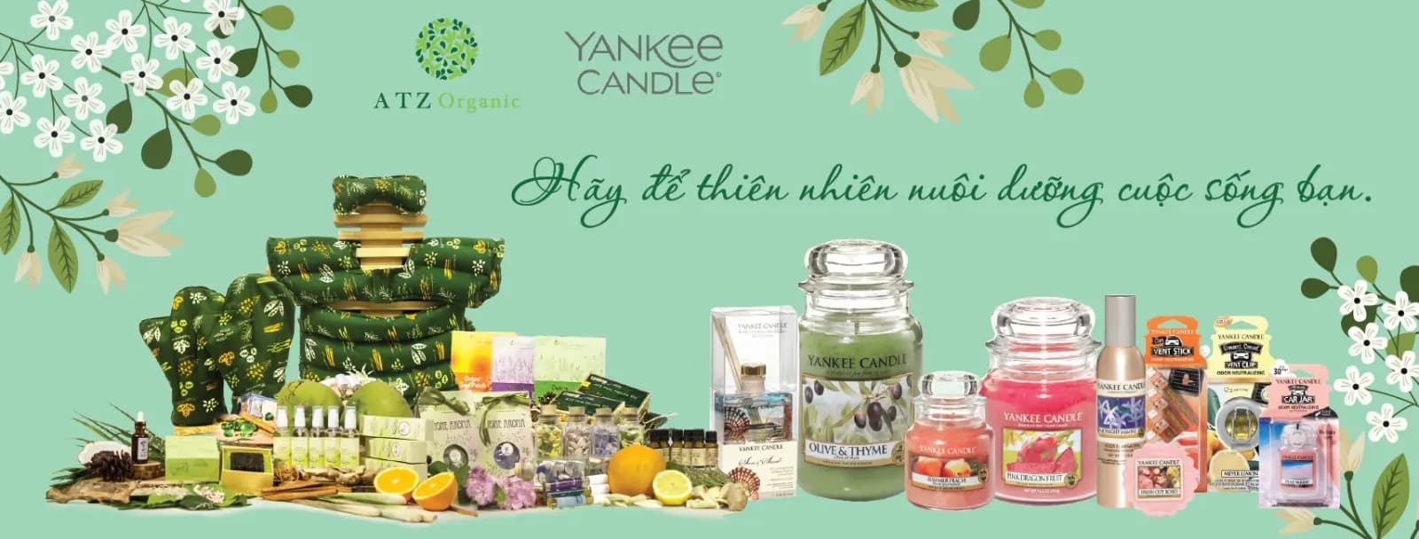 ATZ Organic & Yankee Candle