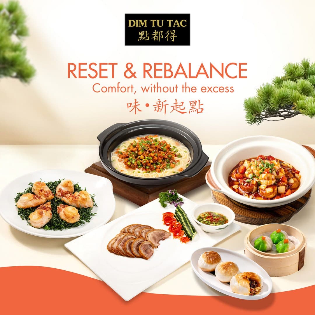DIM TU TAC - THỰC ĐƠN "RESET & REBALANCE" MỚI
