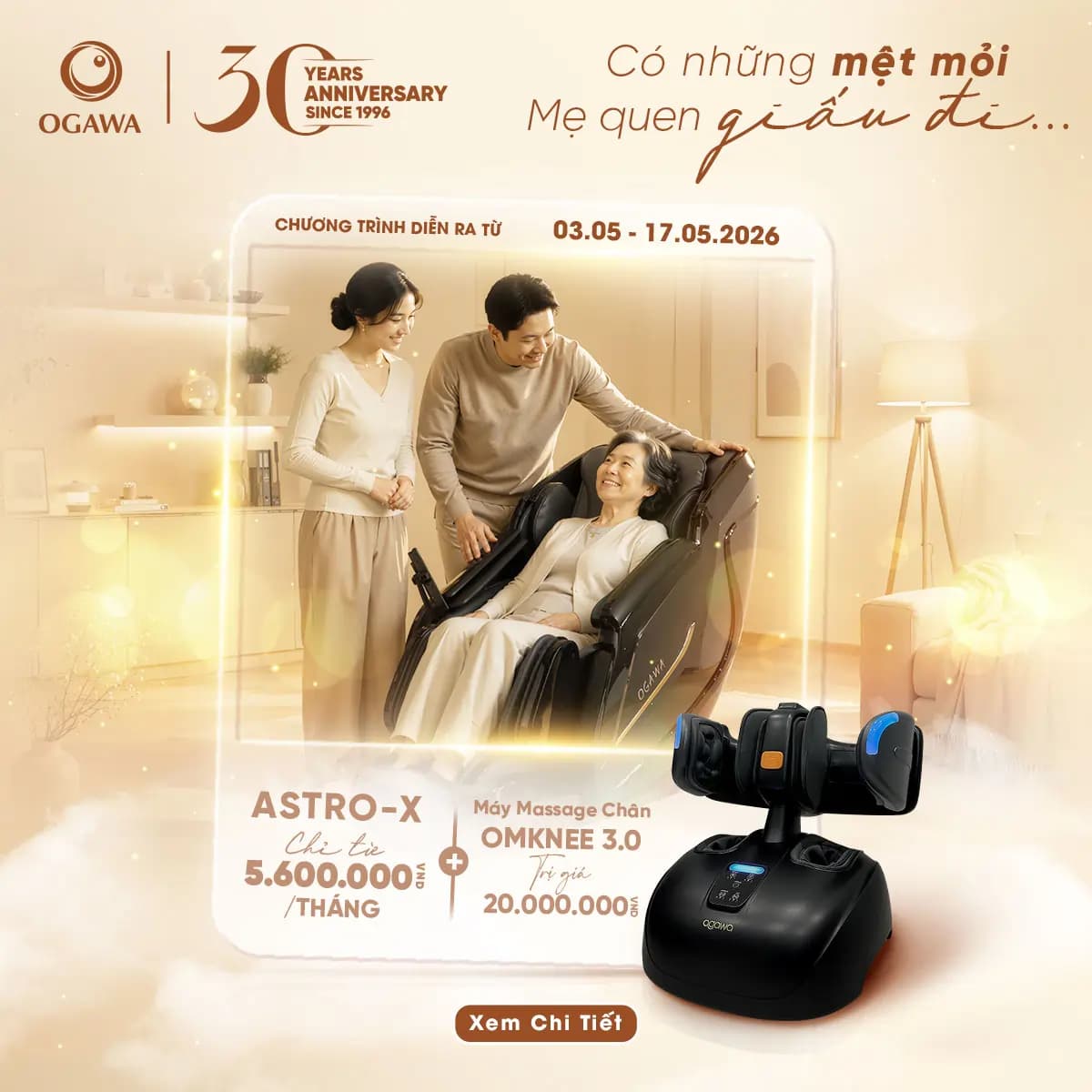 CELEBRATE MOM'S DAY WITH OFFERS FROM OGAWA