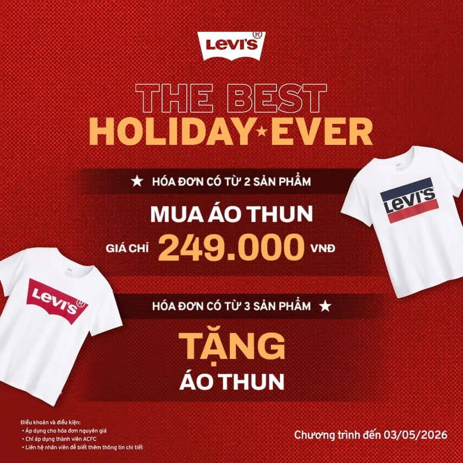 LEVI'S - INTO THE BEST HOLIDAY EVER