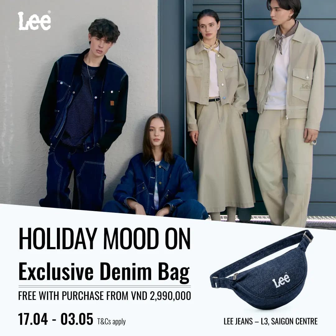 LEE JEANS - HOLIDAY MODE ON 