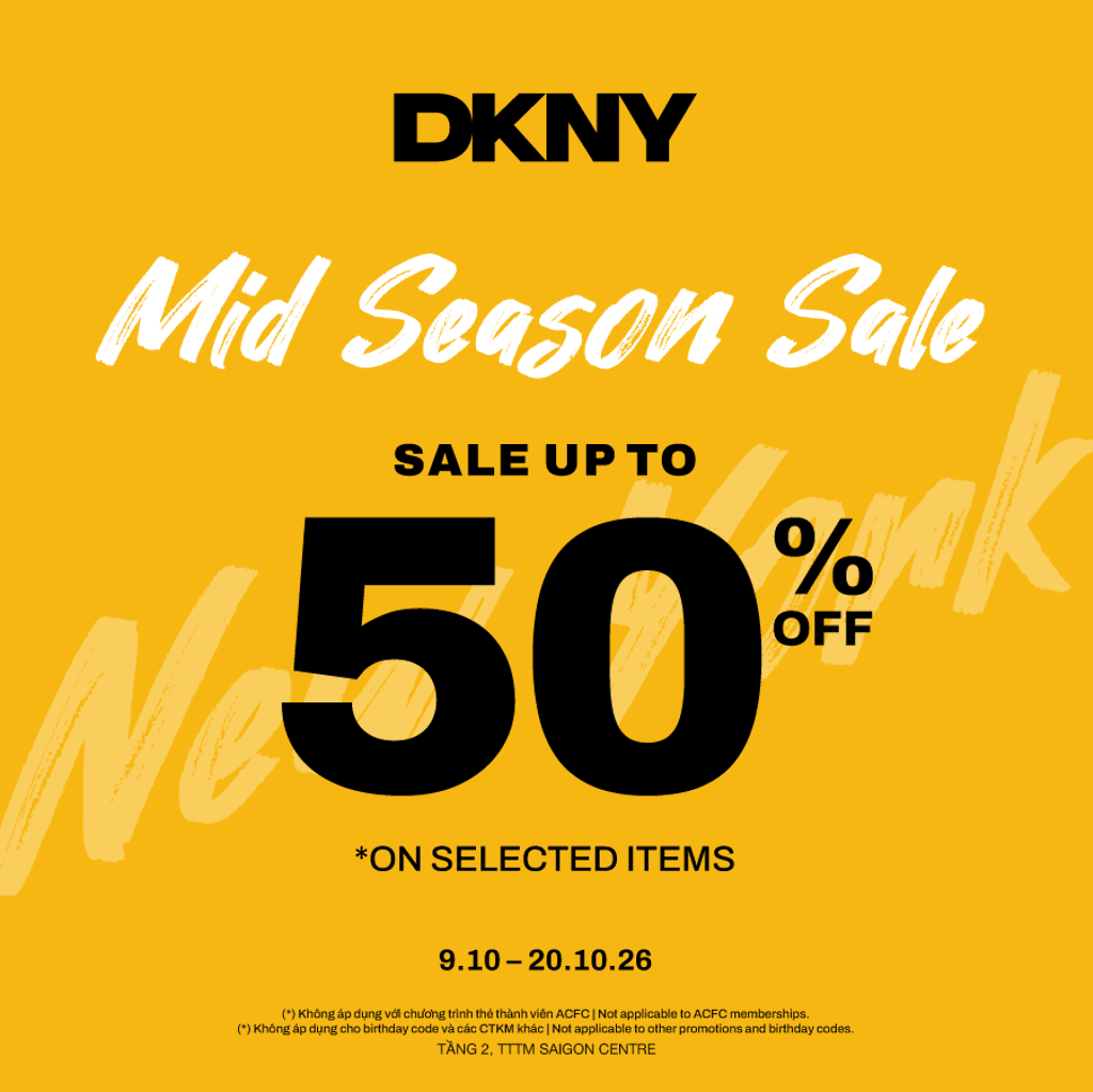 DKNY MID SEASON SALE - SALE UP TO 50%