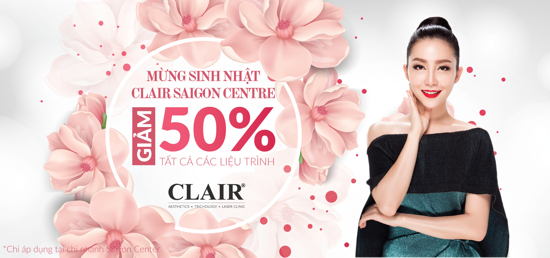 MỪNG CLAIR SAIGON CENTRE 1 TUỔI