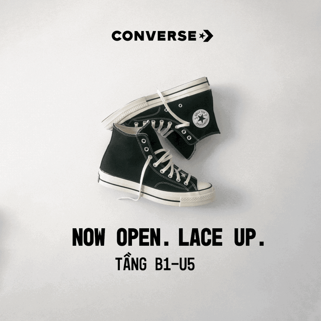 CONVERSE SAIGON CENTRE – STEP INTO THE NEW
