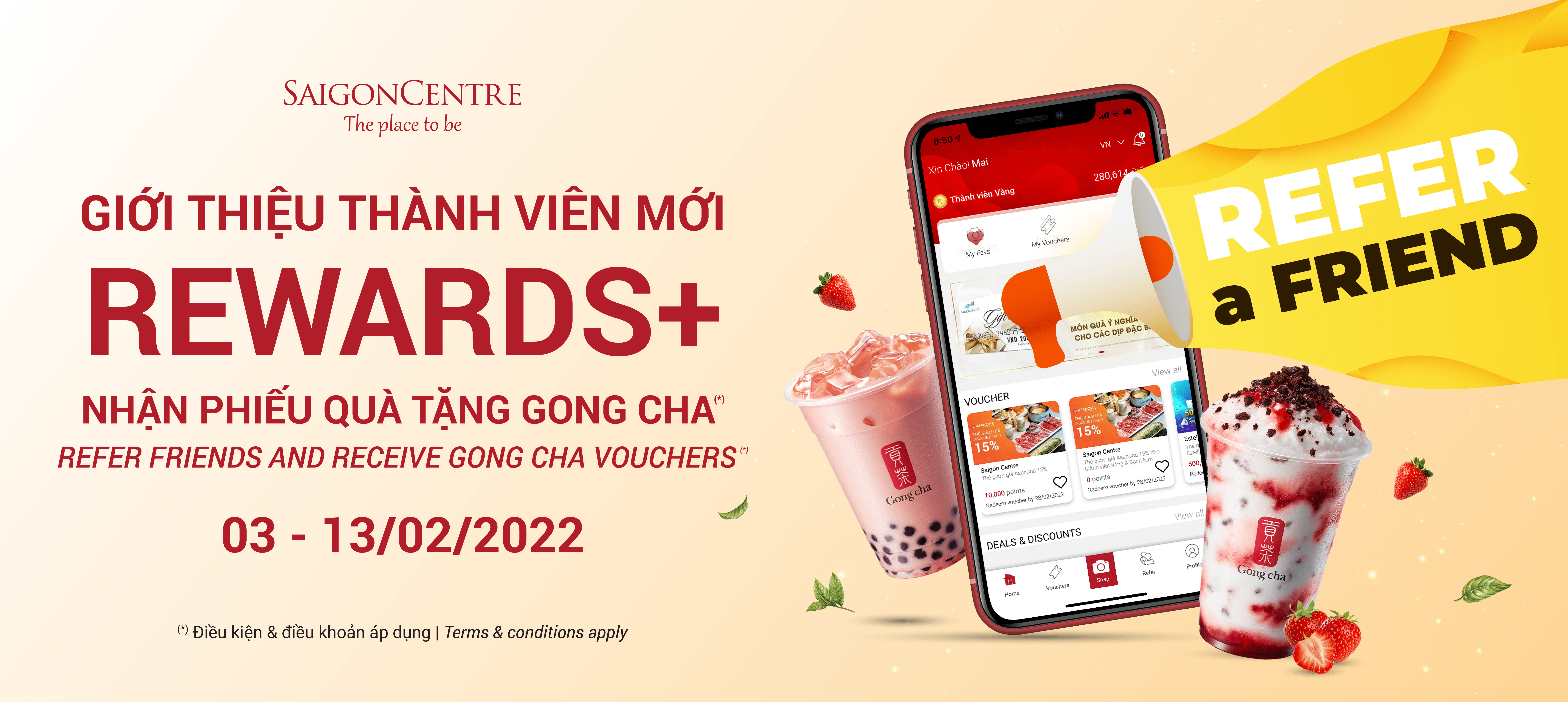 GIỚI THIỆU BẠN MỚI - THƯỞNG THỨC GONG CHA