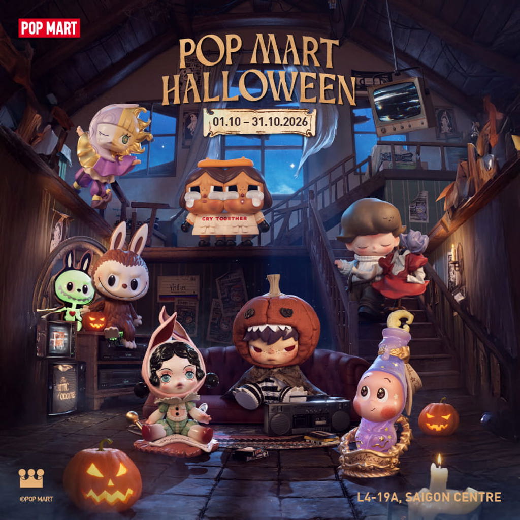 [POP MART HALLOWEEN] TRICK OR SURPRISE? HALLOWEEN NÀY, BẤT NGỜ NÀO ĐANG CHỜ BẠN?