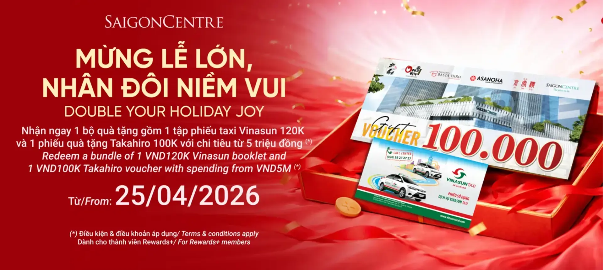 MỪNG LỄ LỚN - NHÂN ĐÔI NIỀM VUI