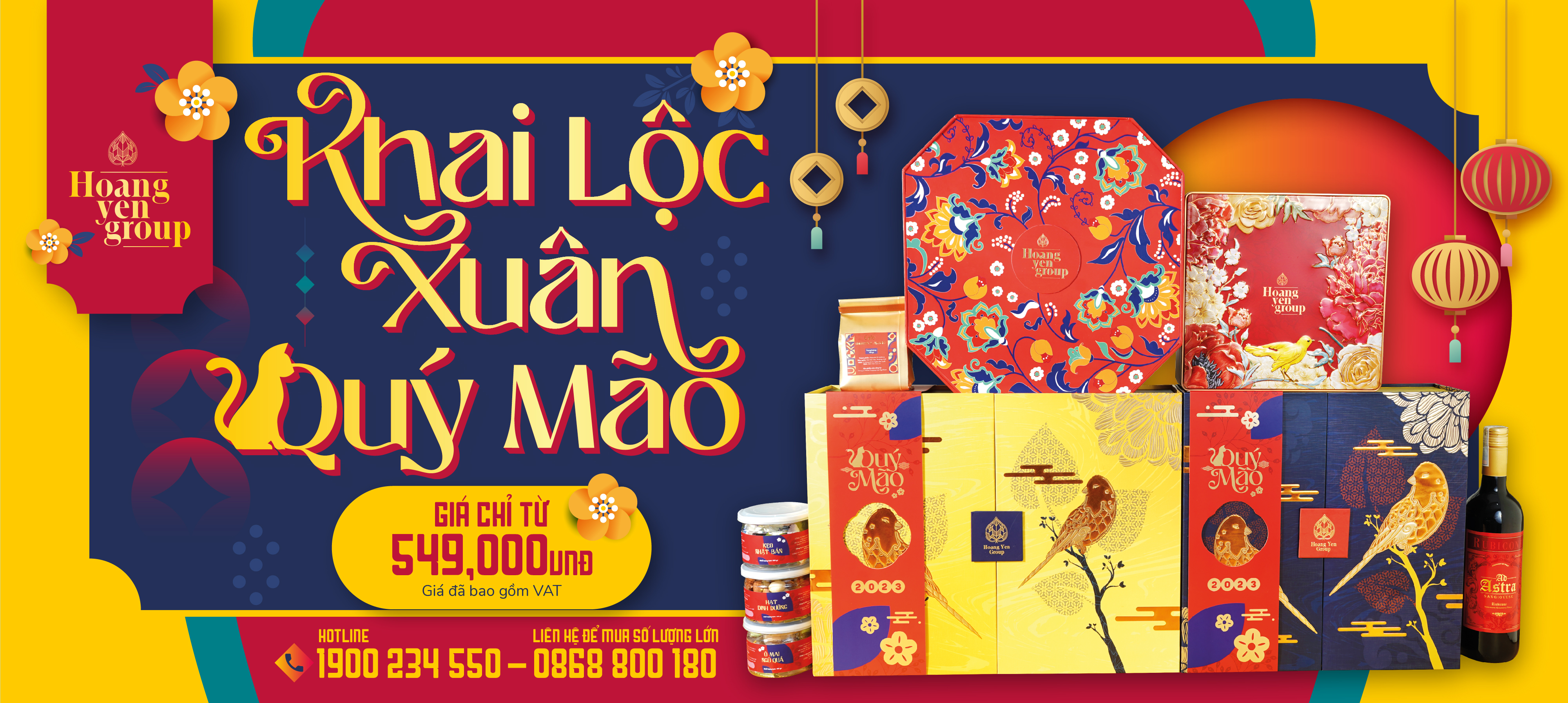 HOÀNG YẾN BUFFET - KHAI LỘC XUÂN QUÝ MÃO