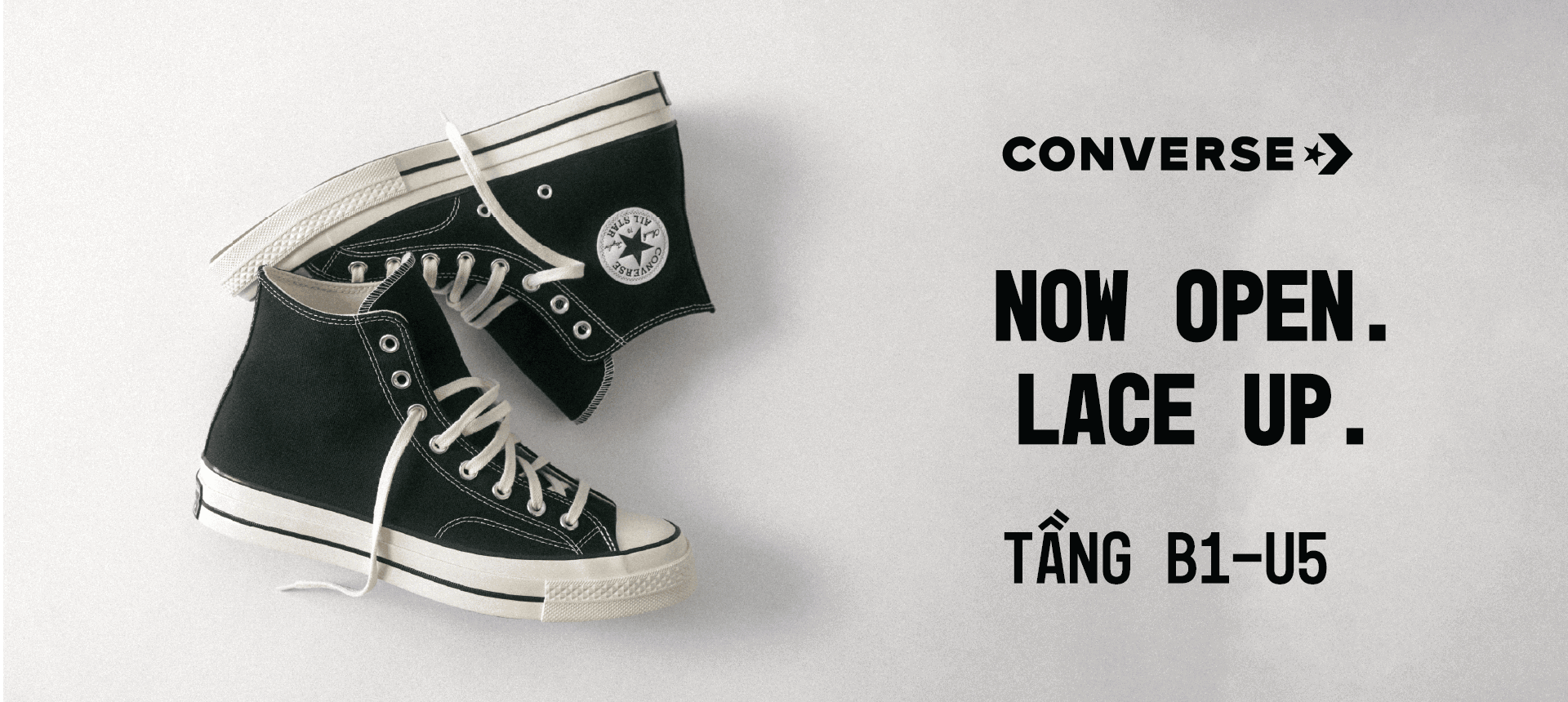 CONVERSE SAIGON CENTRE – STEP INTO THE NEW