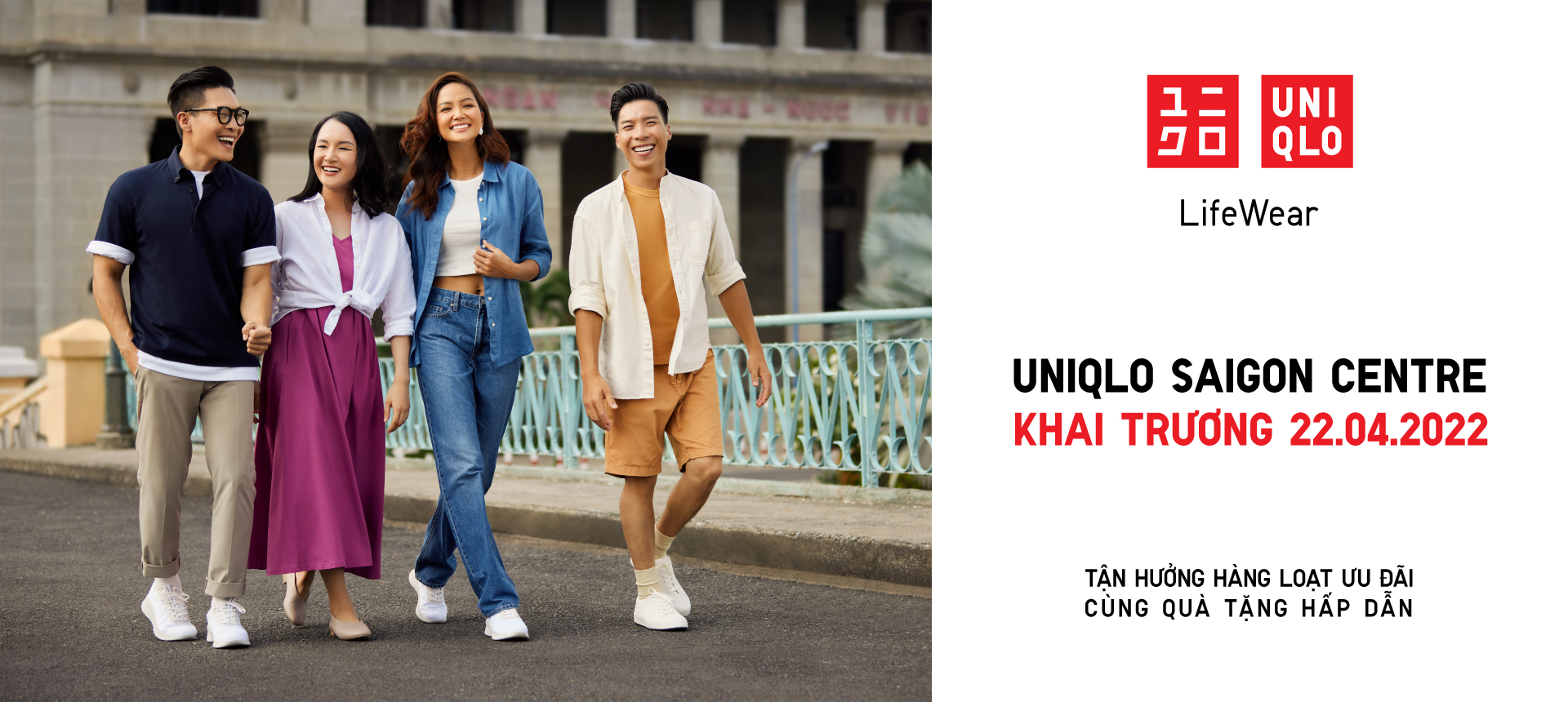 NHẬN NGAY QUÀ TẶNG GIÁ TRỊ MỪNG UNIQLO SAIGON CENTRE KHAI TRƯƠNG!