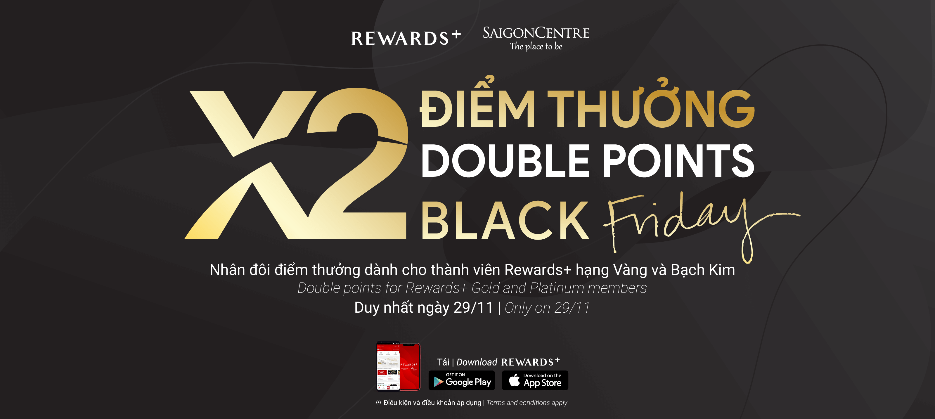 BLACK FRIDAY DOUBLE POINTS