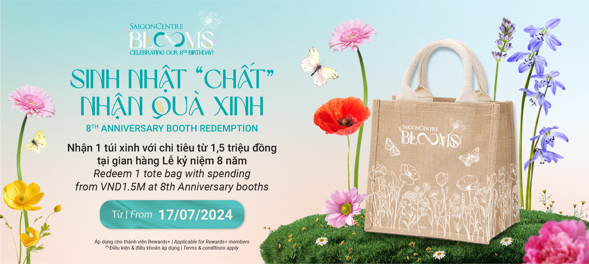 8TH ANNIVERSARY BOOTH REDEMPTION