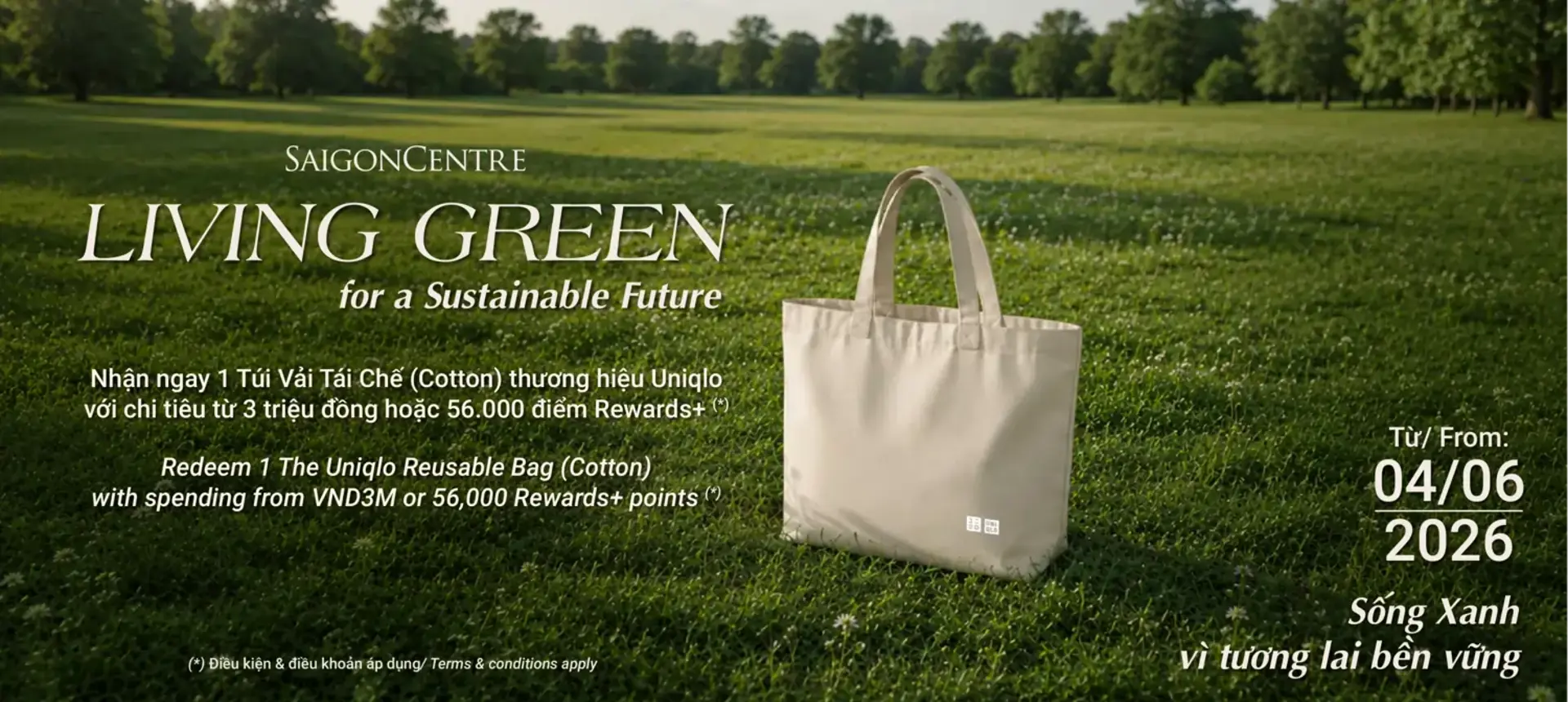 LIVING GREEN FOR A SUSTAINABLE FUTURE