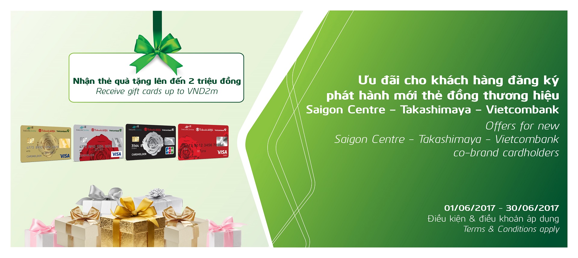 Offers for new cardholder