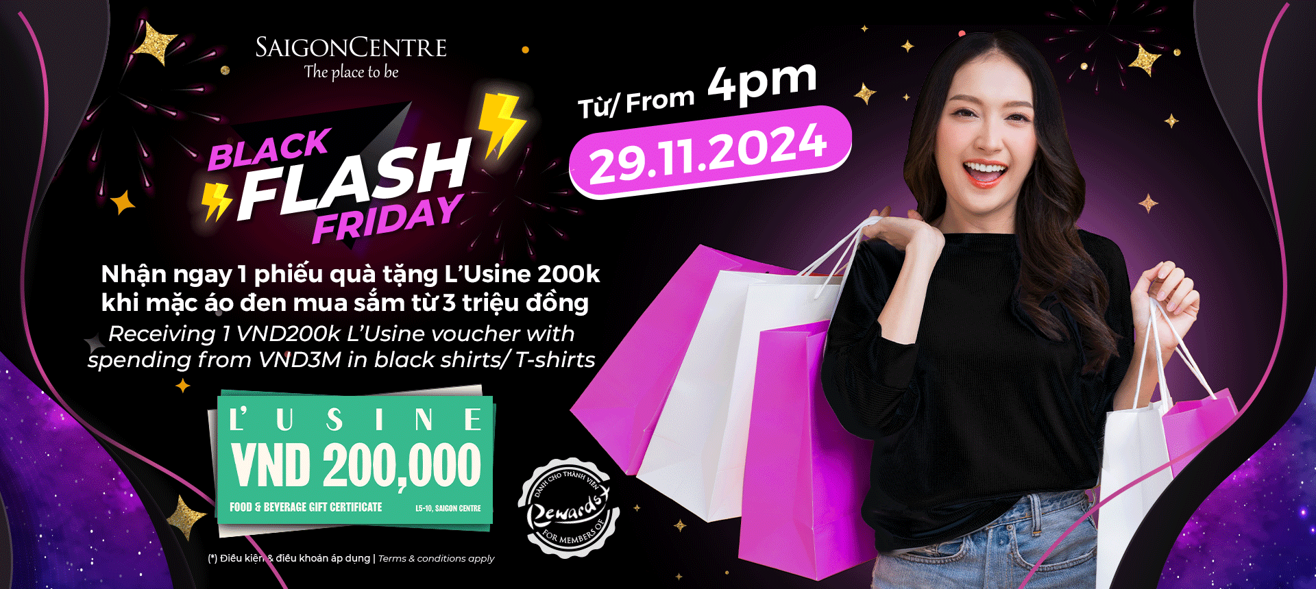 BLACK 'FLASH' FRIDAY