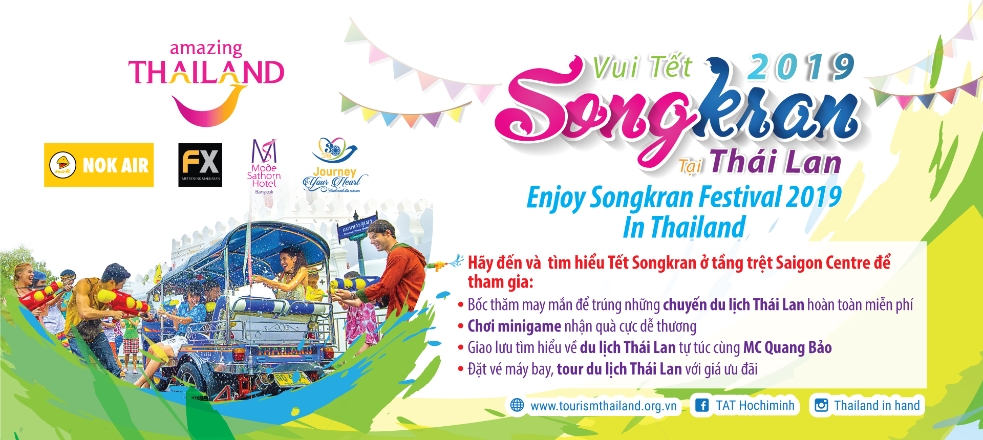 KHÁM PHÁ LỄ HỘI SONGKRAN