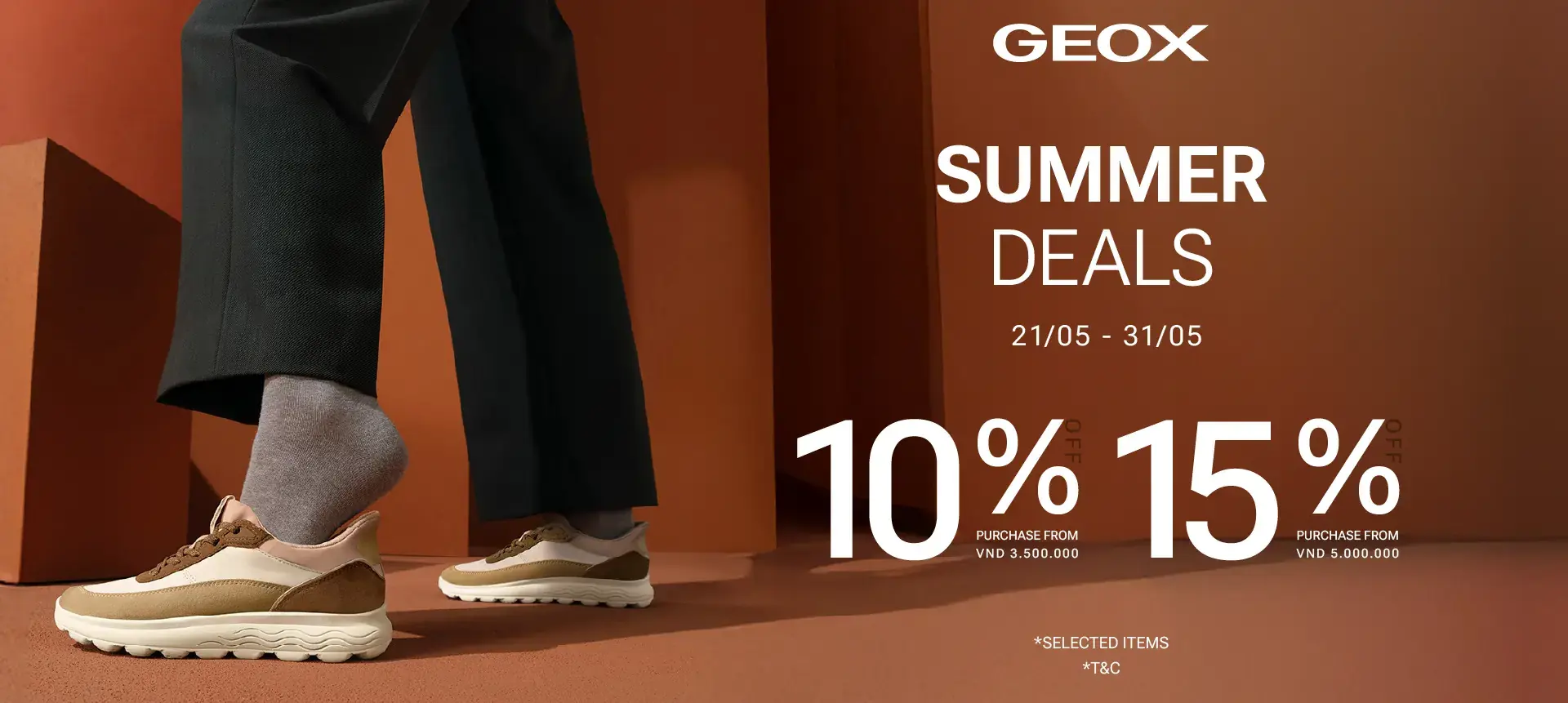 GEOX SUMMER DEALS