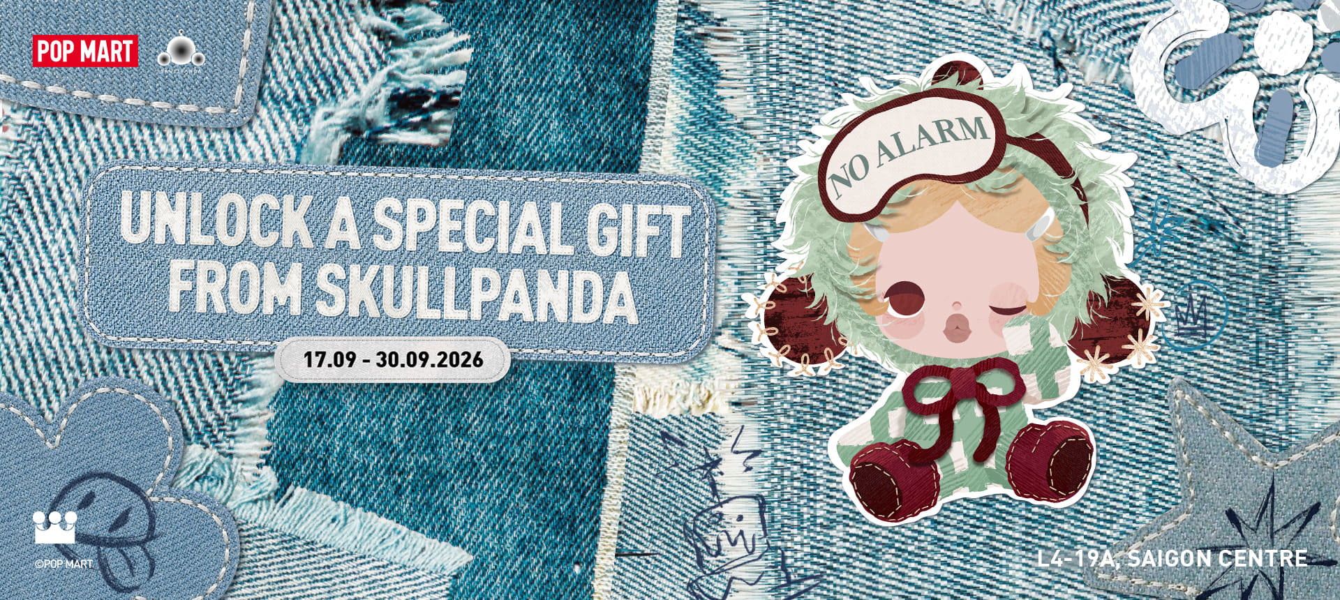 POP MART - UNLOCK A SPECIAL GIFT FROM SKULLPANDA