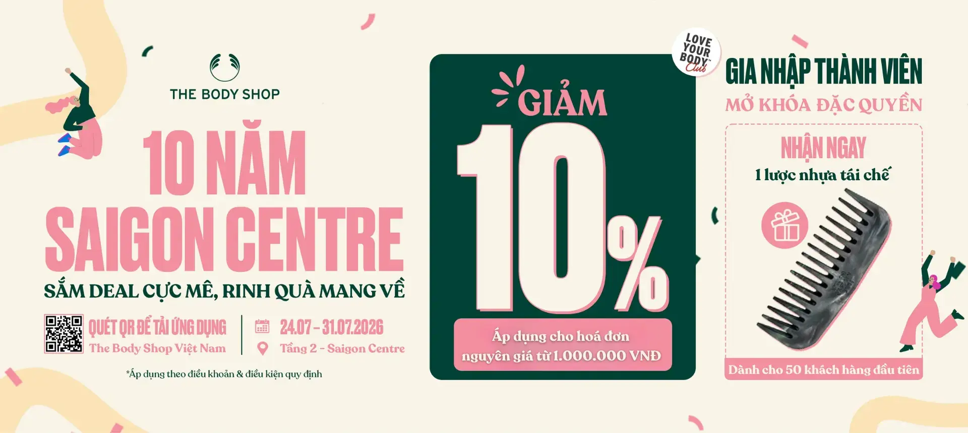 THE BODY SHOP - SCORE AMAZING DEALS, BRING HOME EXCITING GIFTS 