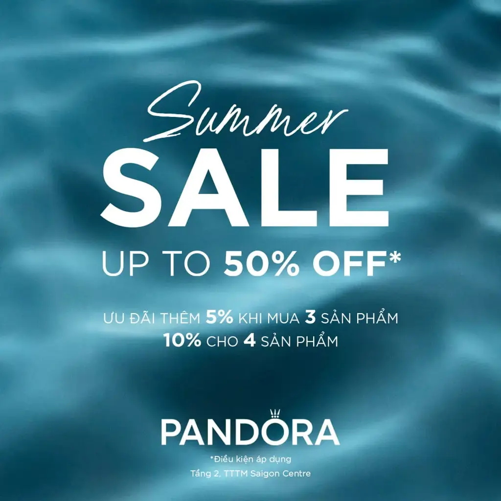 PANDORA - THE SUMMER SALE, YOUR SUMMER TALE!