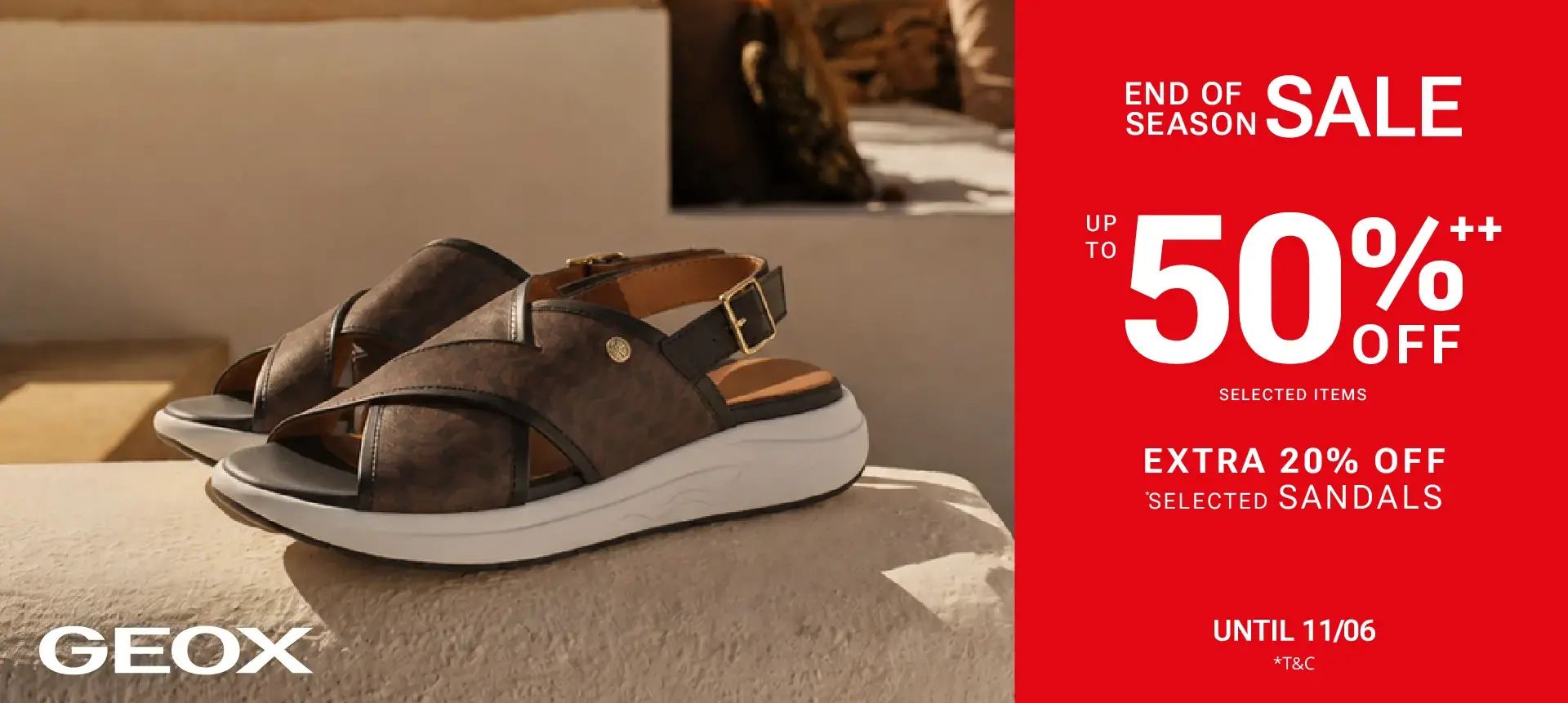 GEOX - END OF SEASON SALE