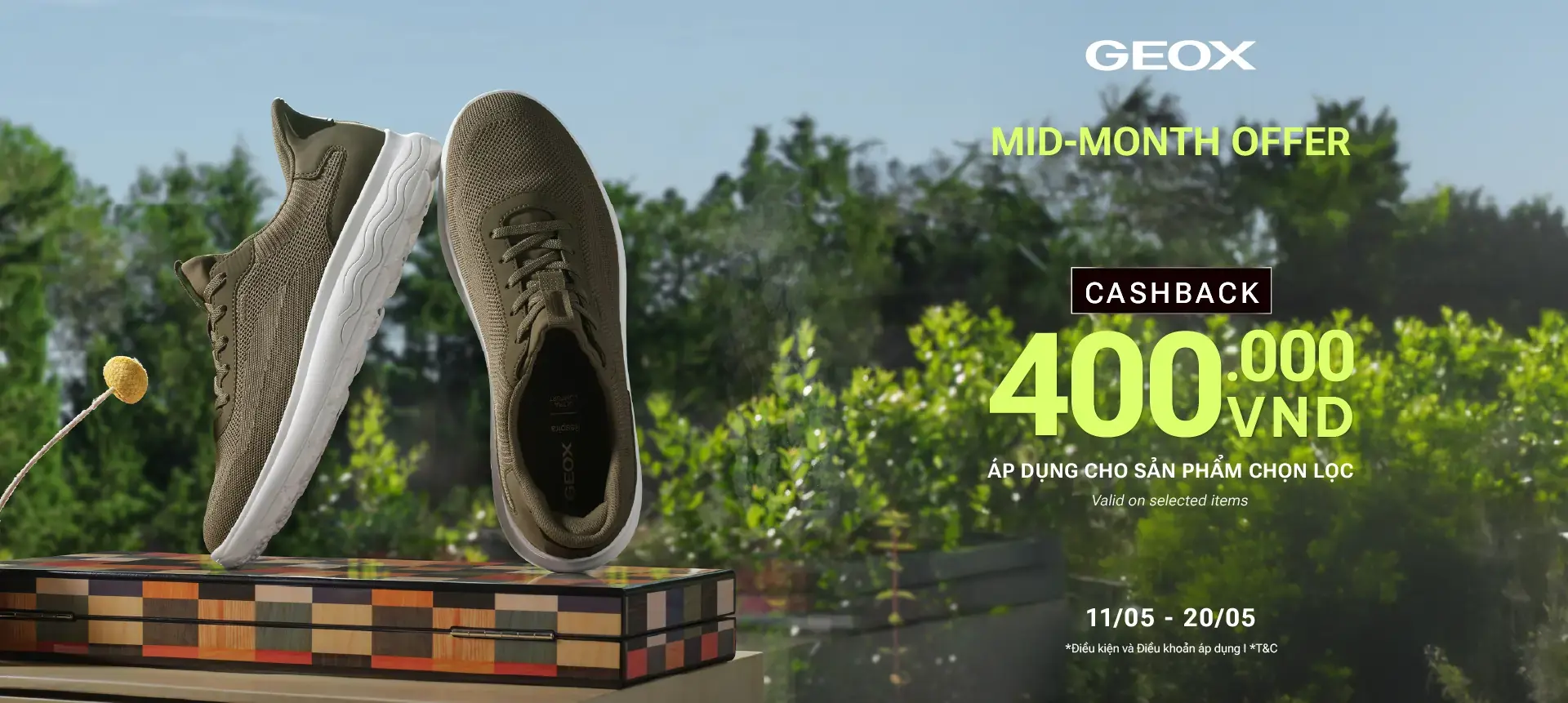 GEOX - MID-MONTH OFFER