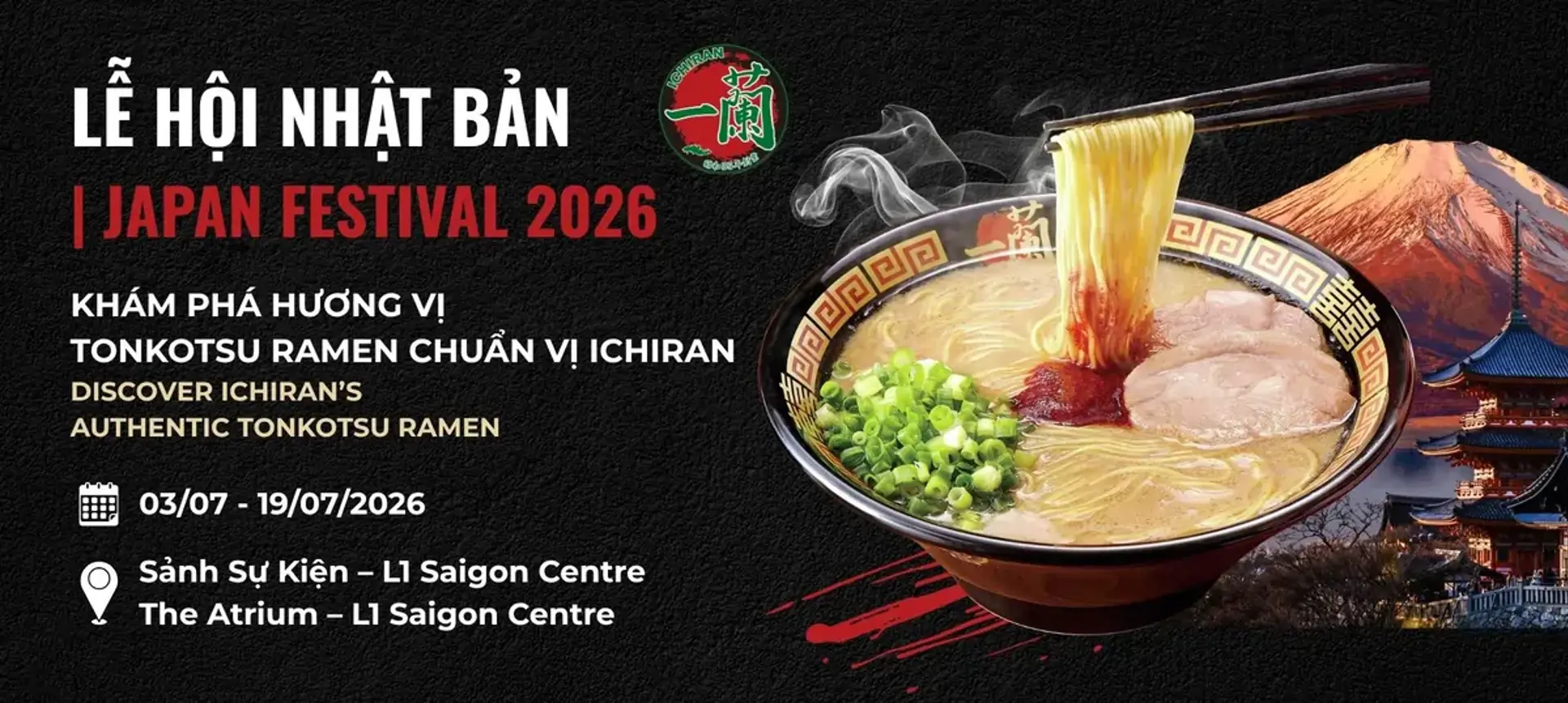 KHÁM PHÁ HƯƠNG VỊ TONKOTSU RAMEN CHUẨN VỊ NHẬT BẢN CÙNG ICHIRAN