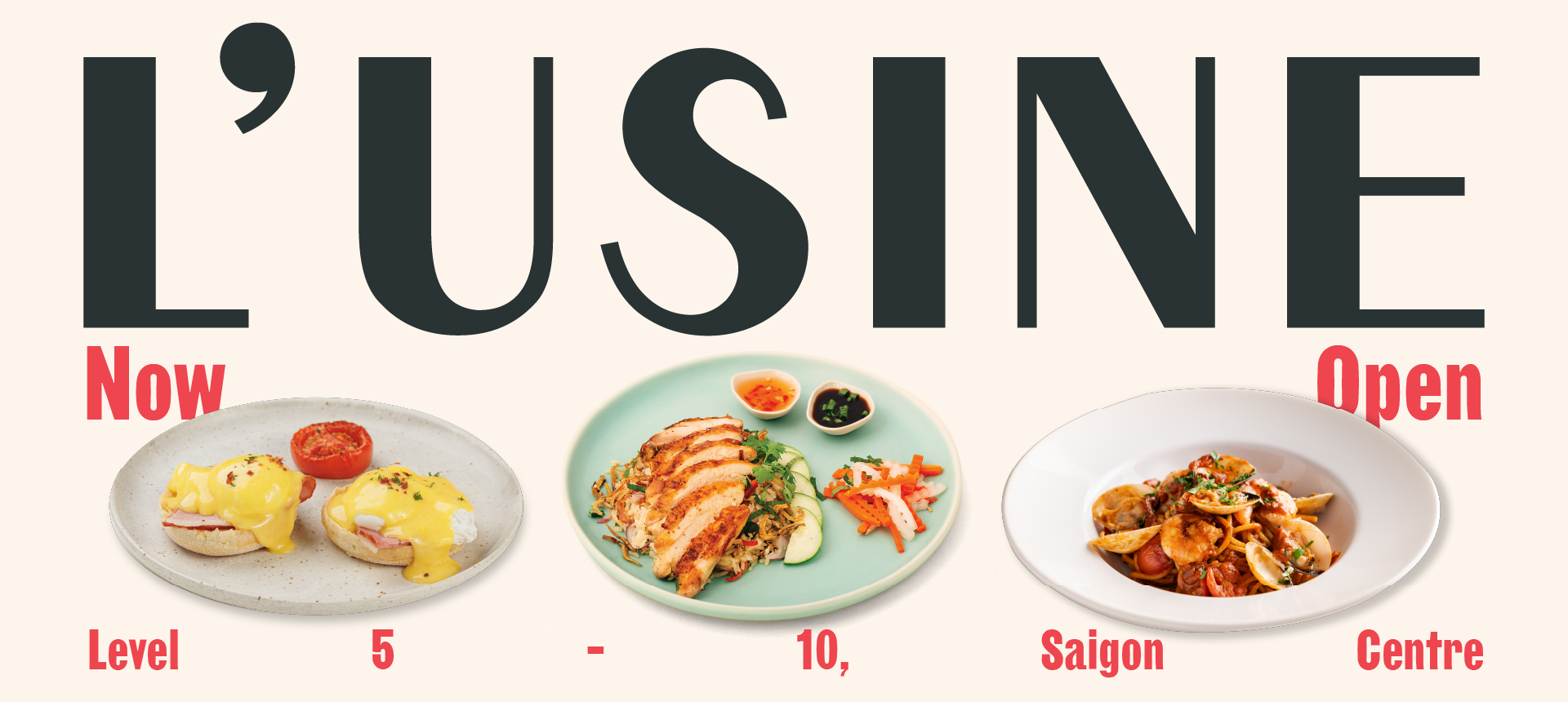 L'USINE IS NOW OPEN AT L5 SAIGON CENTRE