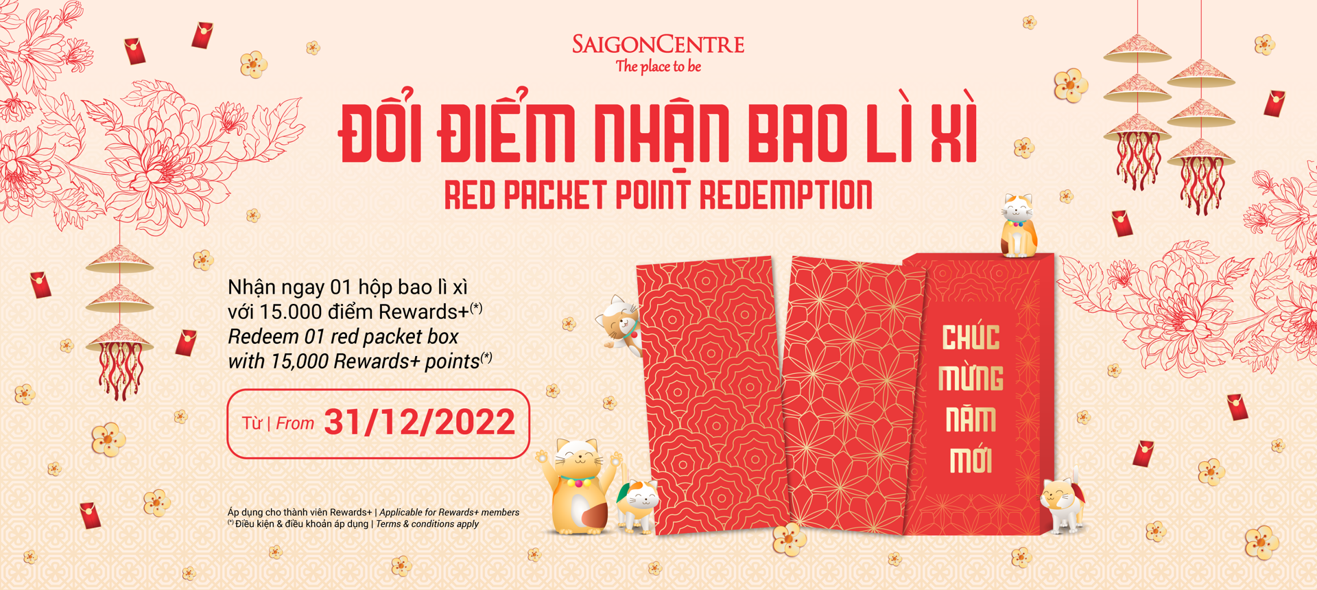 ĐỔI ĐIỂM NHẬN BAO LÌ XÌ