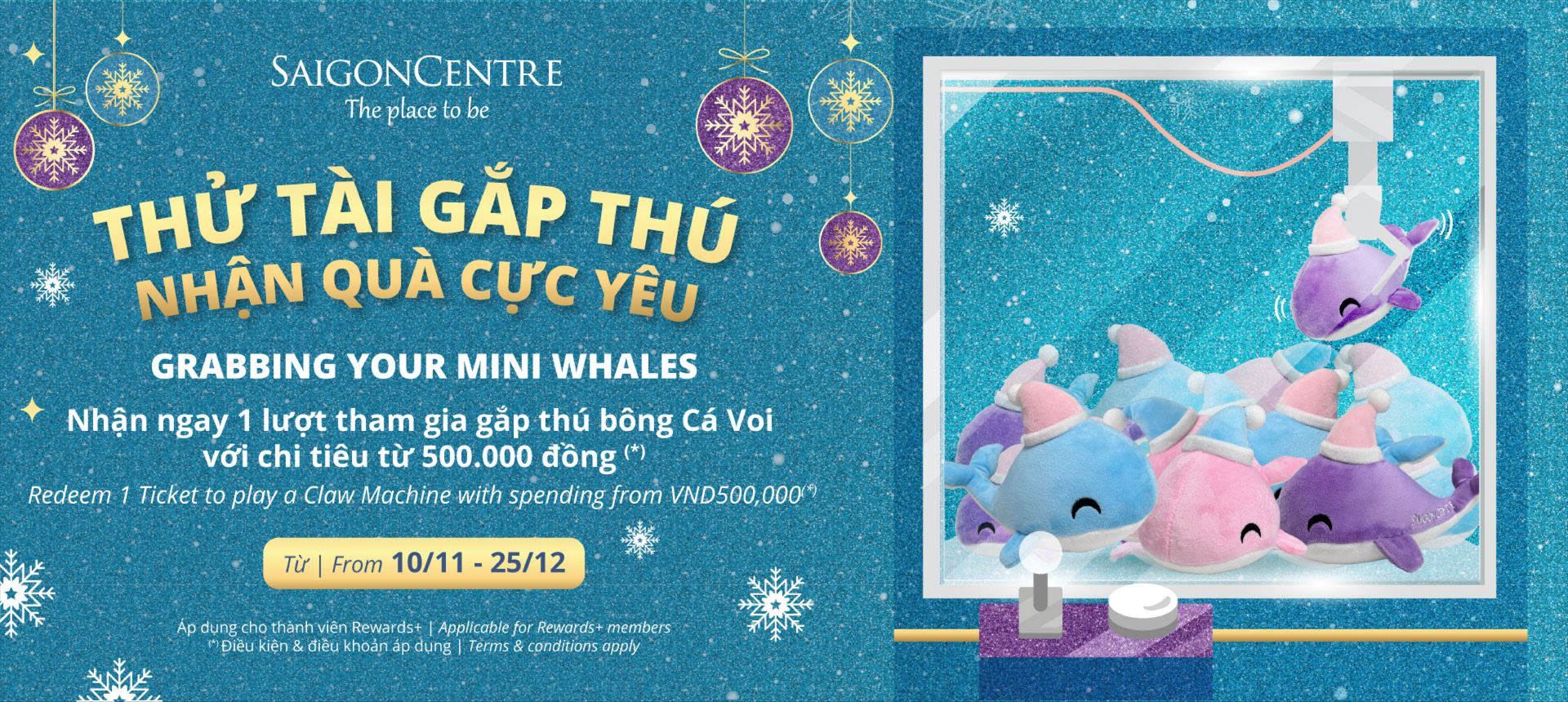 GRABBING YOUR MINI WHALES