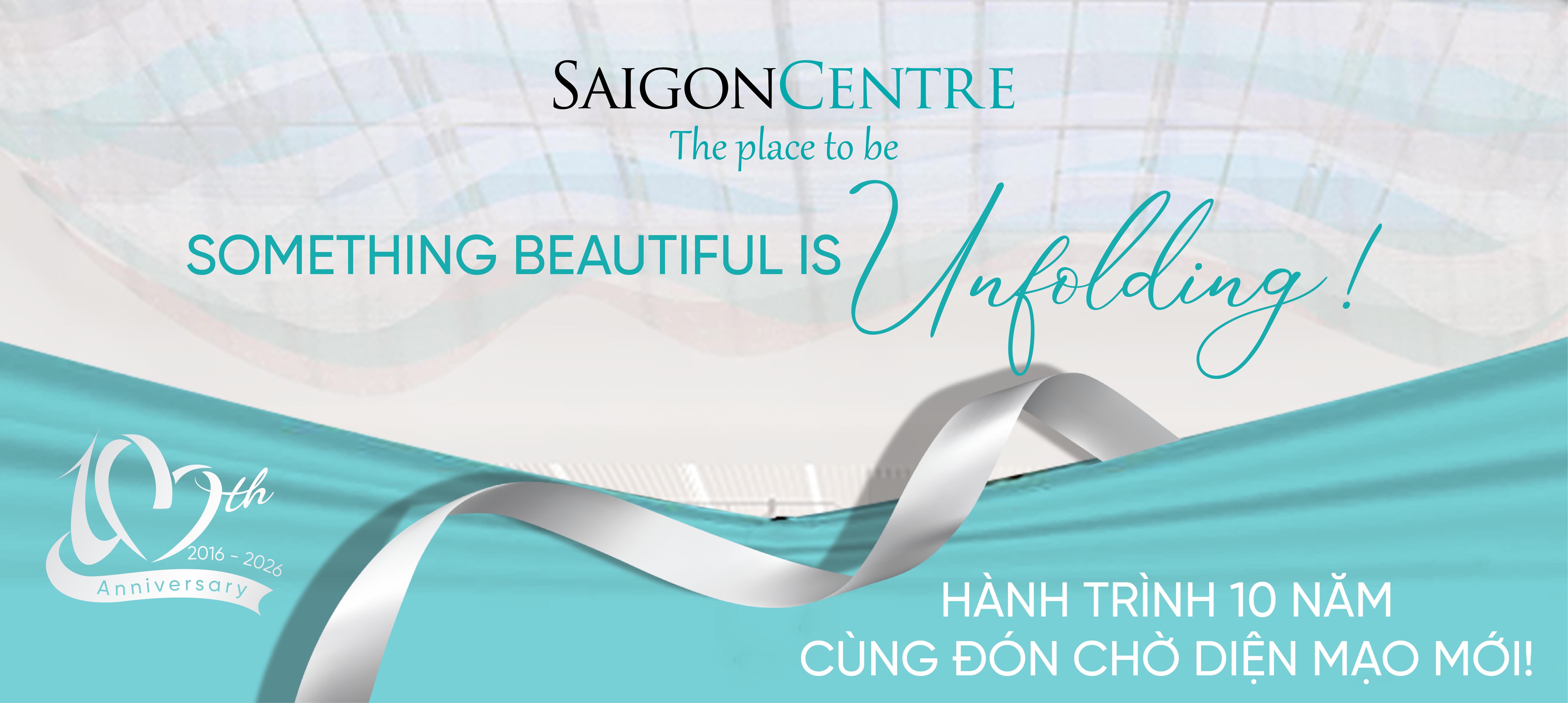 10TH ANNIVERSARY - SOMETHING BEAUTIFUL IS UNFOLDING